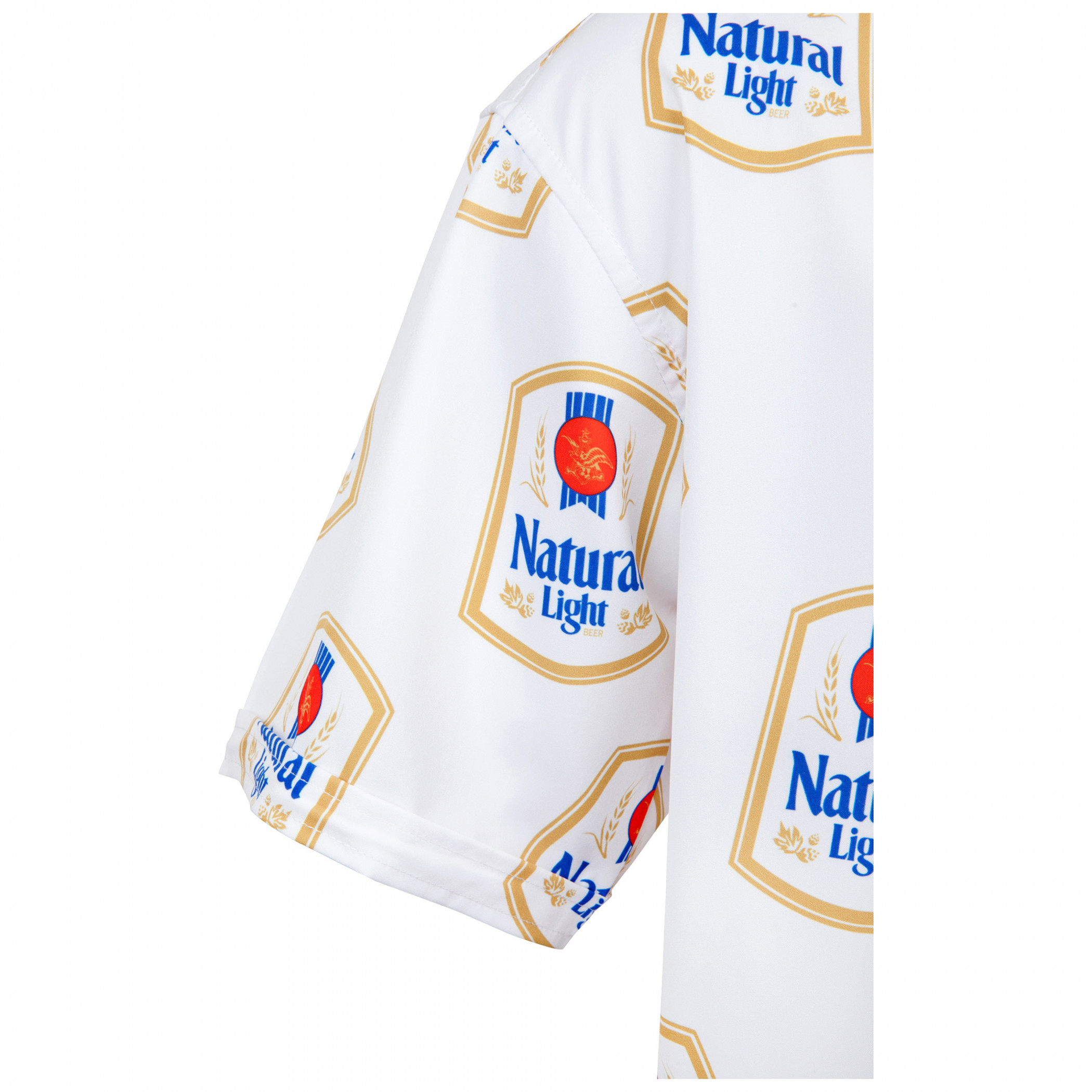 Natural Light Vintage Logo All Over Print Hawaiian Shirt