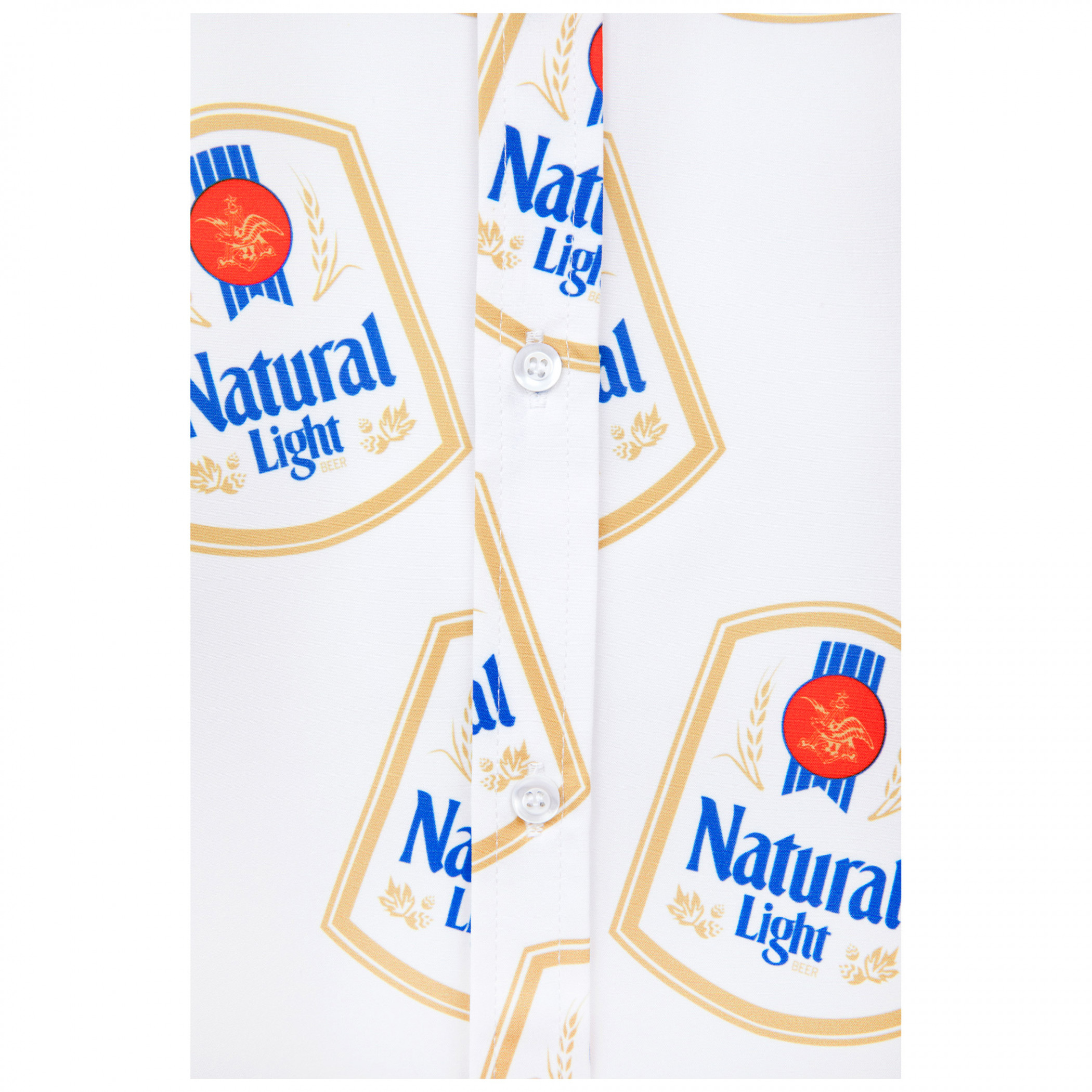 Natural Light Vintage Logo All Over Print Hawaiian Shirt