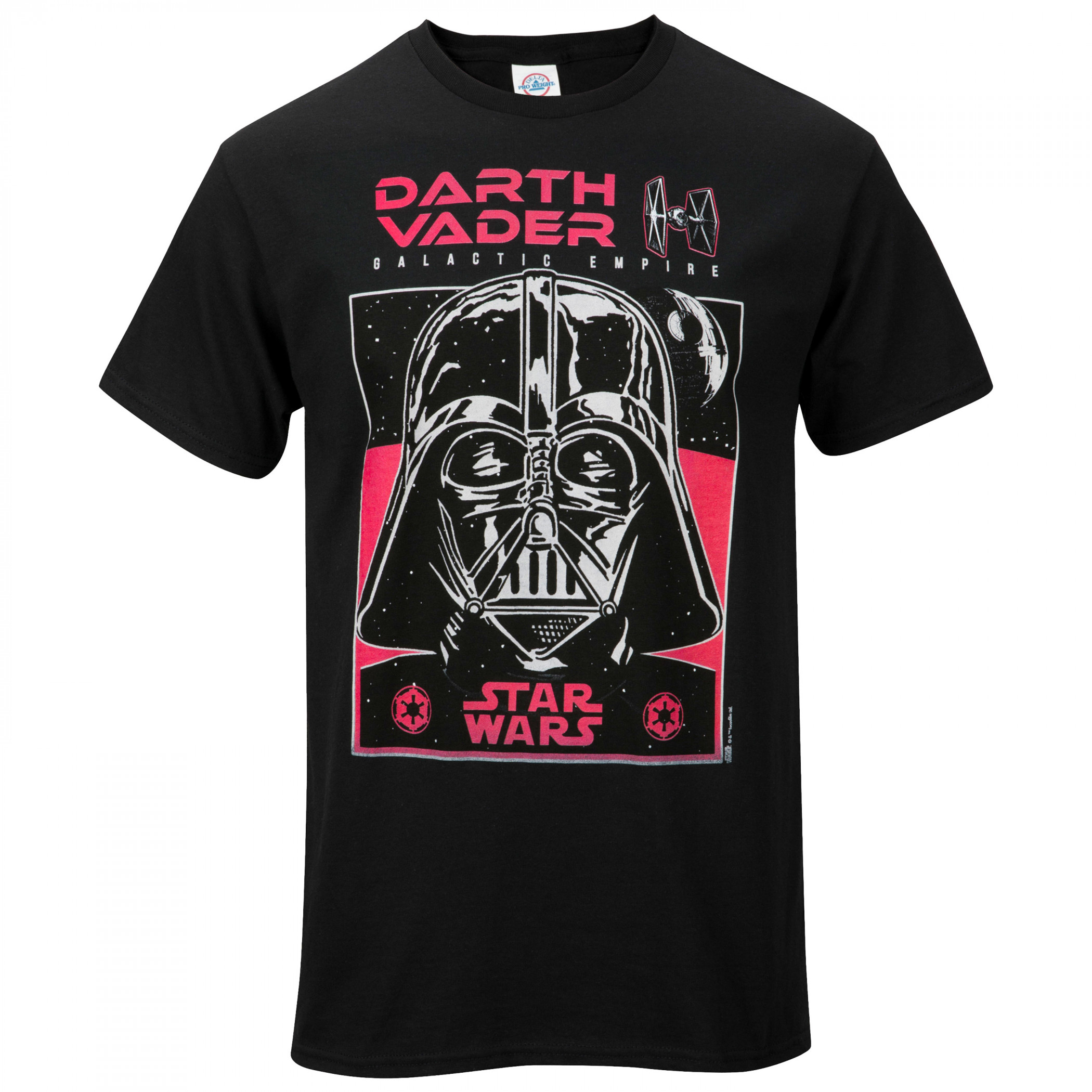 Star Wars Darth Vader Galactic Empire T-Shirt, Black