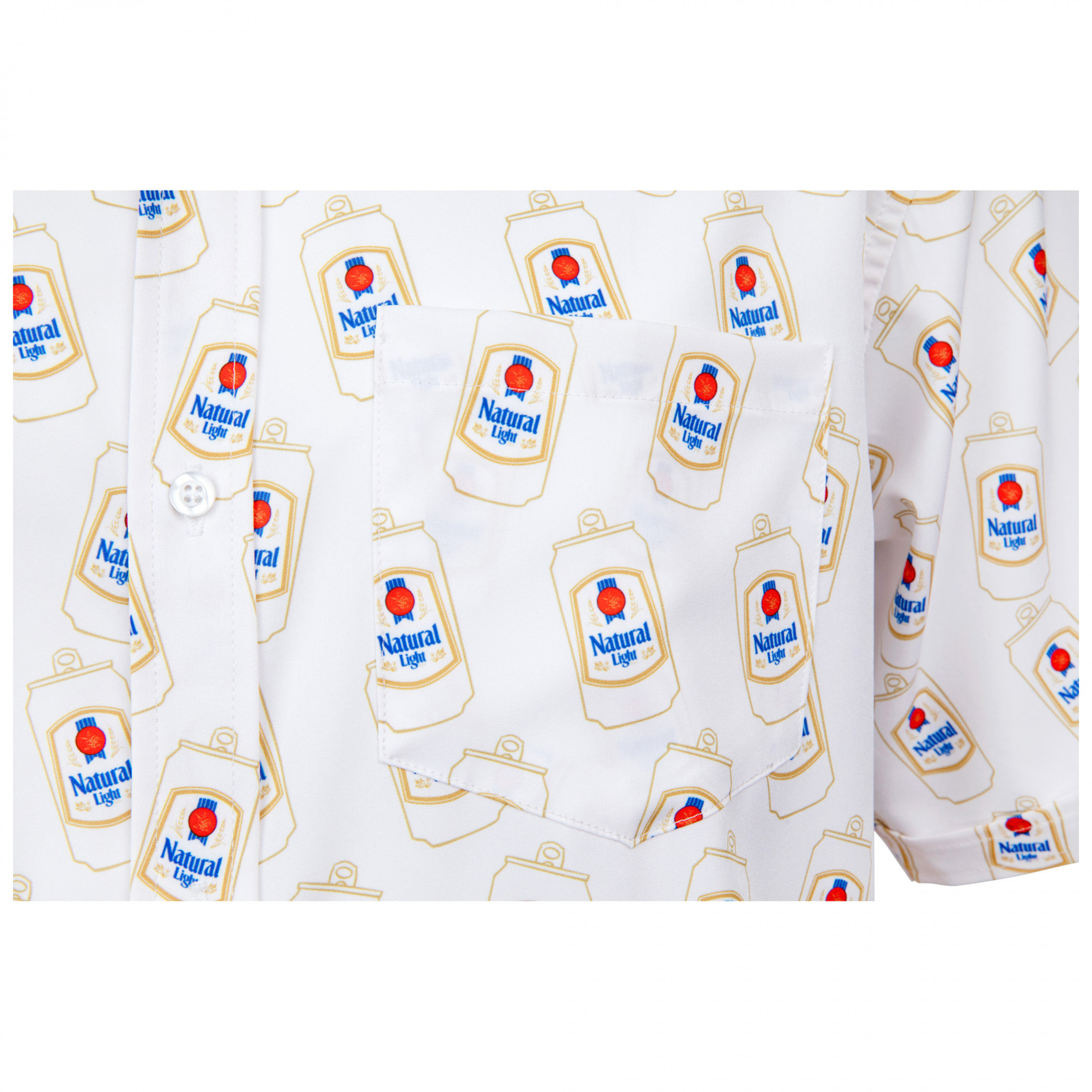 Natural Light 1977 Vintage Can All Over Print Hawaiian Shirt