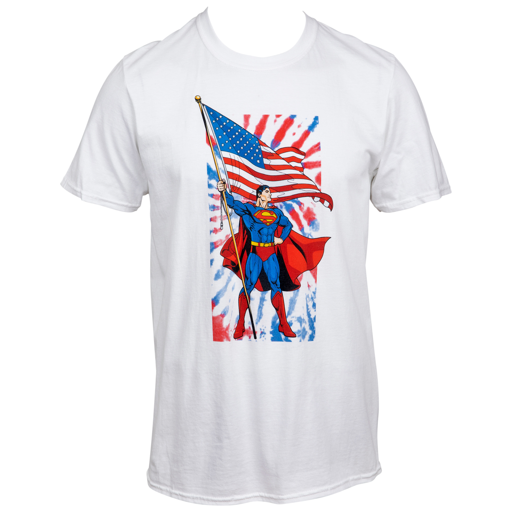 DC Comics Superman Truth Justice and The American Way T-Shirt, White