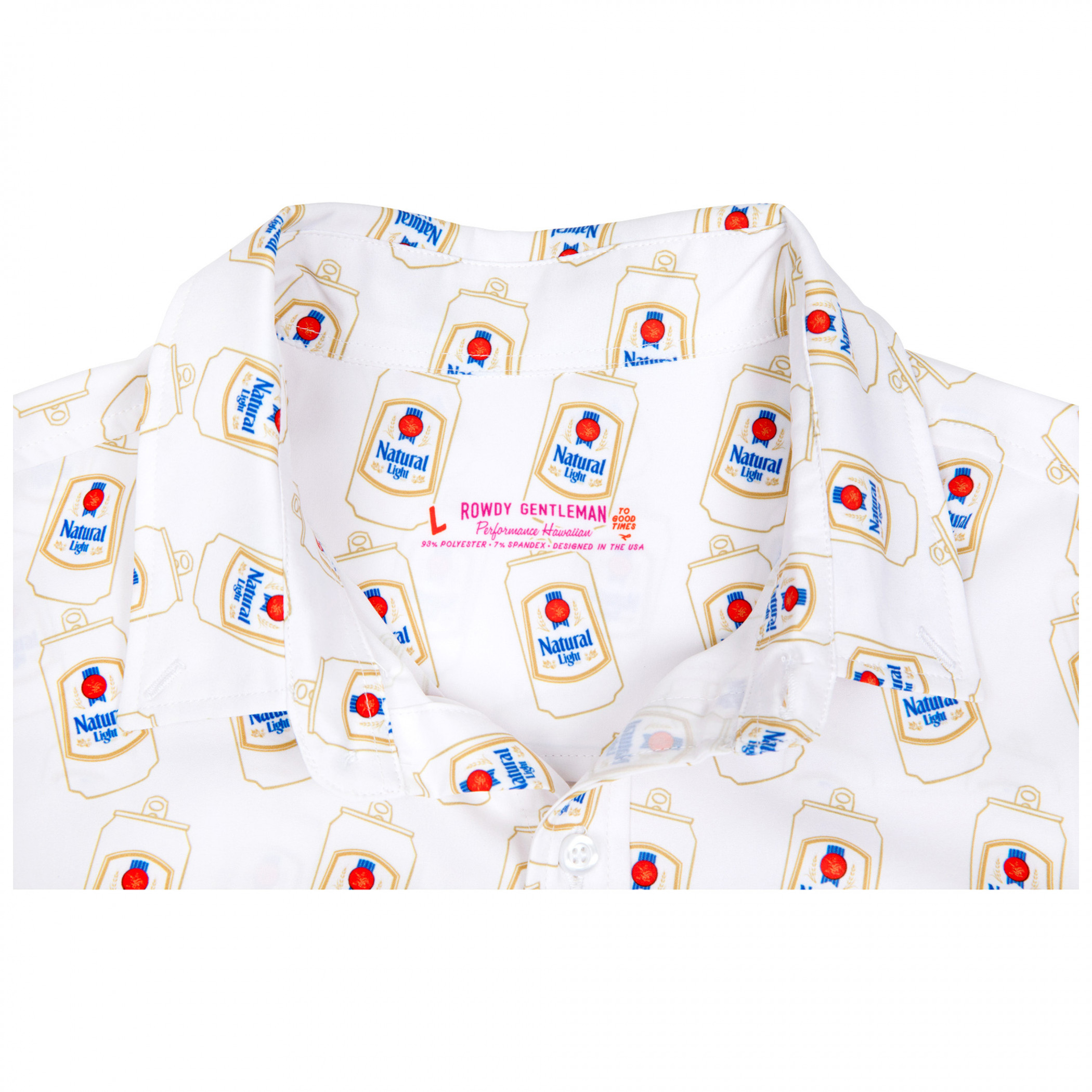 Natural Light 1977 Vintage Can All Over Print Hawaiian Shirt