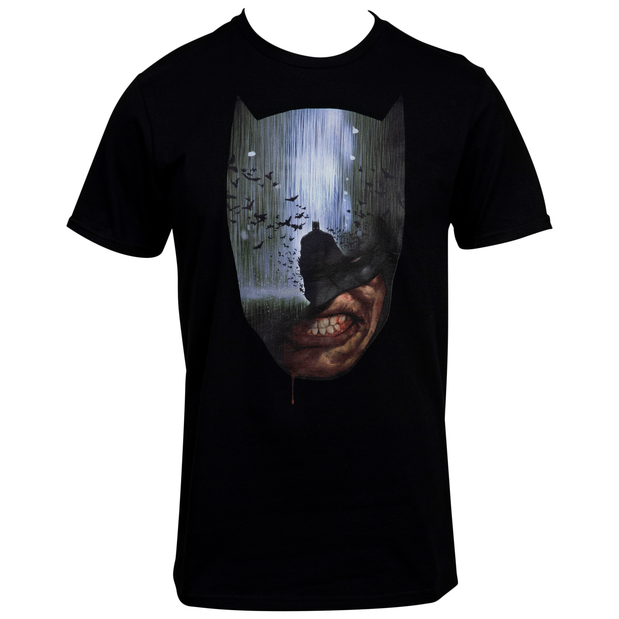 Batman The Dark Knight Nightshift Men's T-Shirt, Black