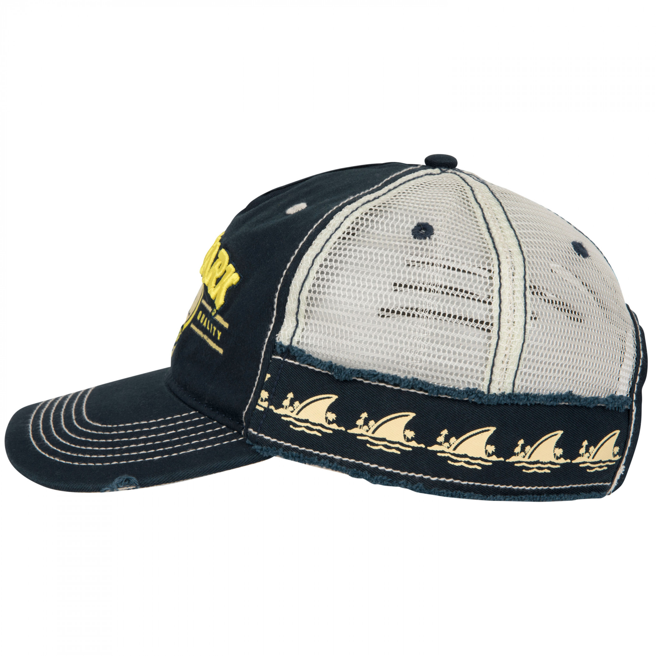 Landshark Lager Logo Distressed Adjustable Hat