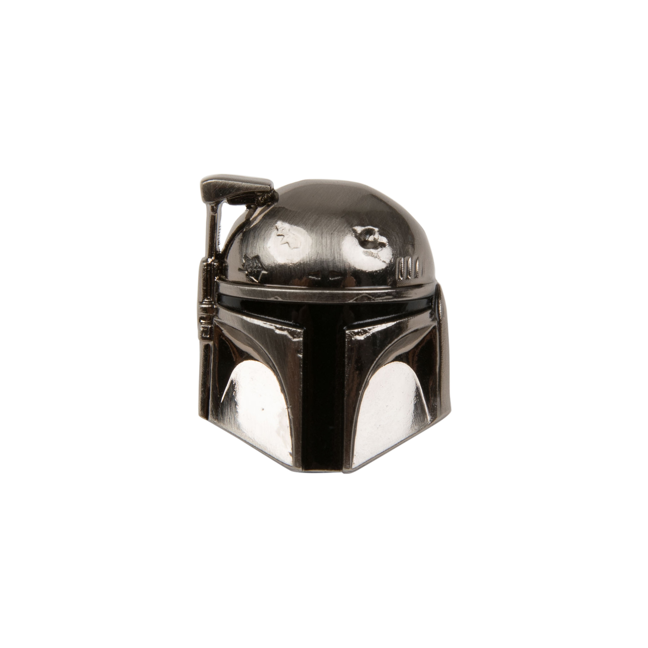 Star Wars Boba Fett Helmet Pewter Lapel Pin, Silver