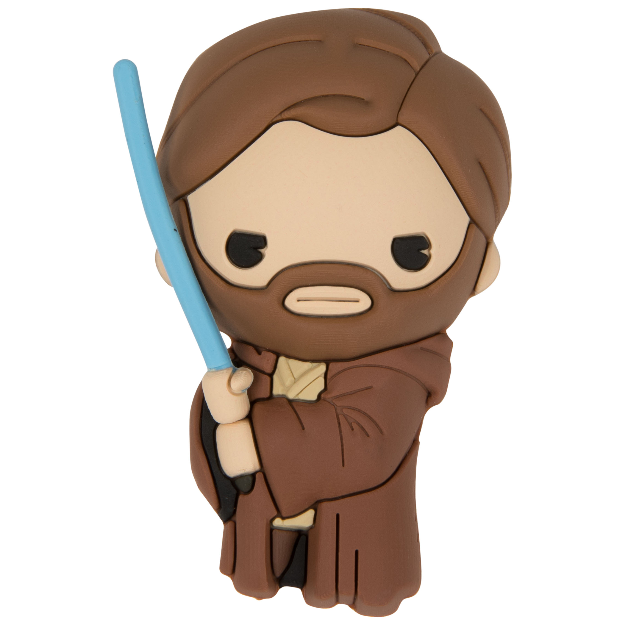 Star Wars Obi-Wan Chibi 3D Foam Magnet, Multi-Color