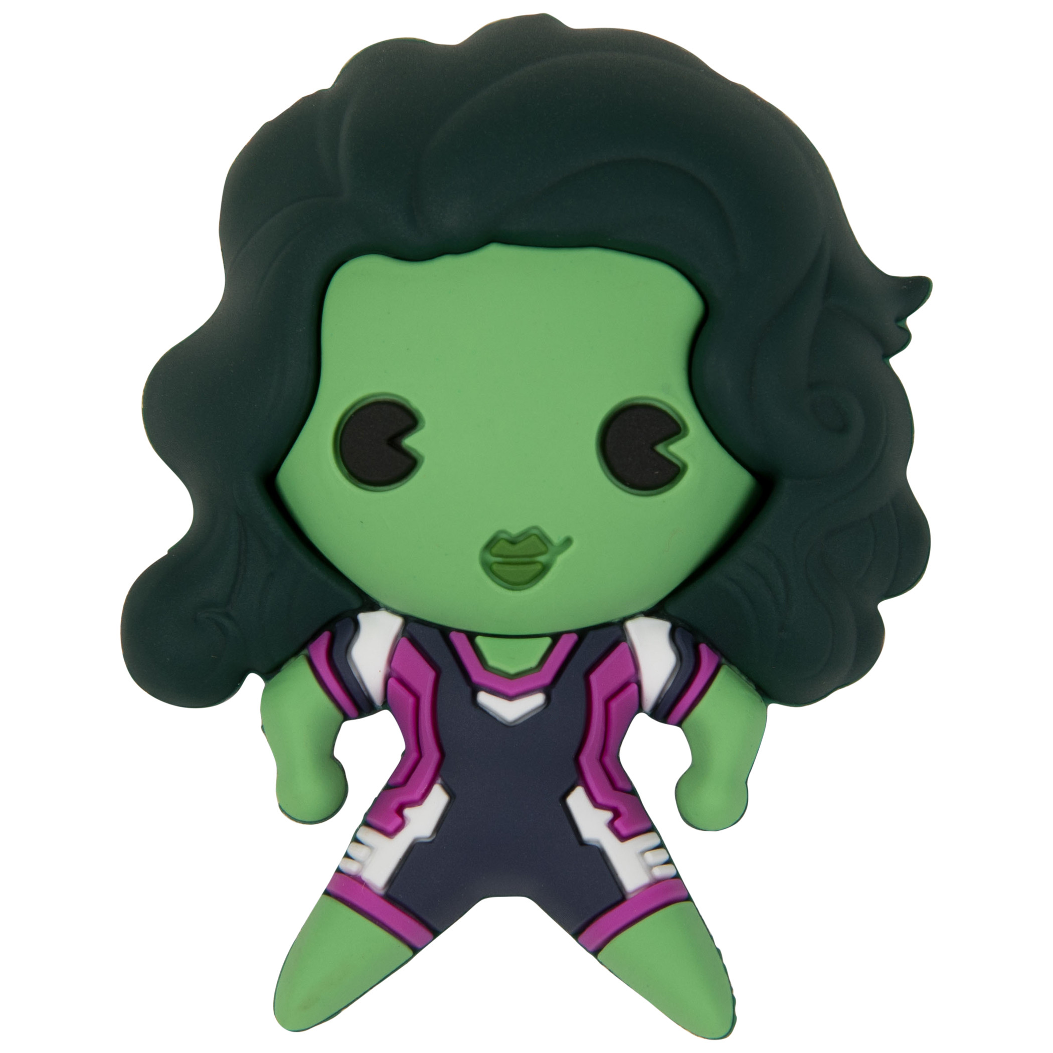 She-Hulk Chibi 3D Foam Magnet, Multi-Color