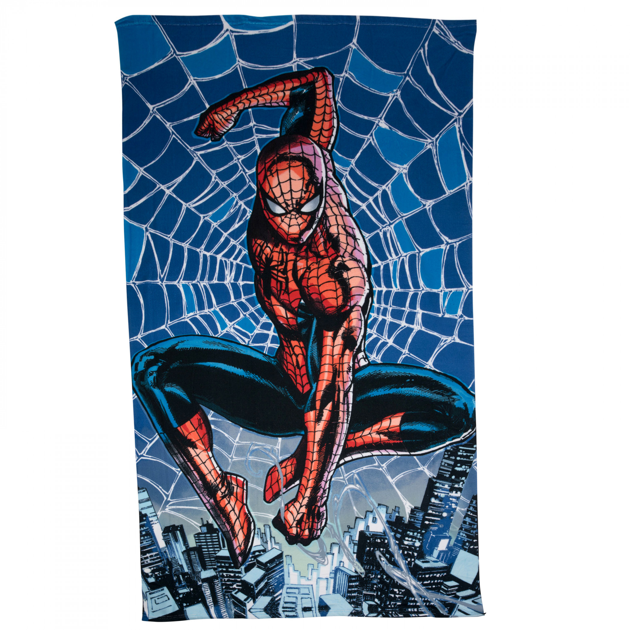 Spider-Man City in Webs 40' x 72' Oversized Beach Towel, Multi-Color