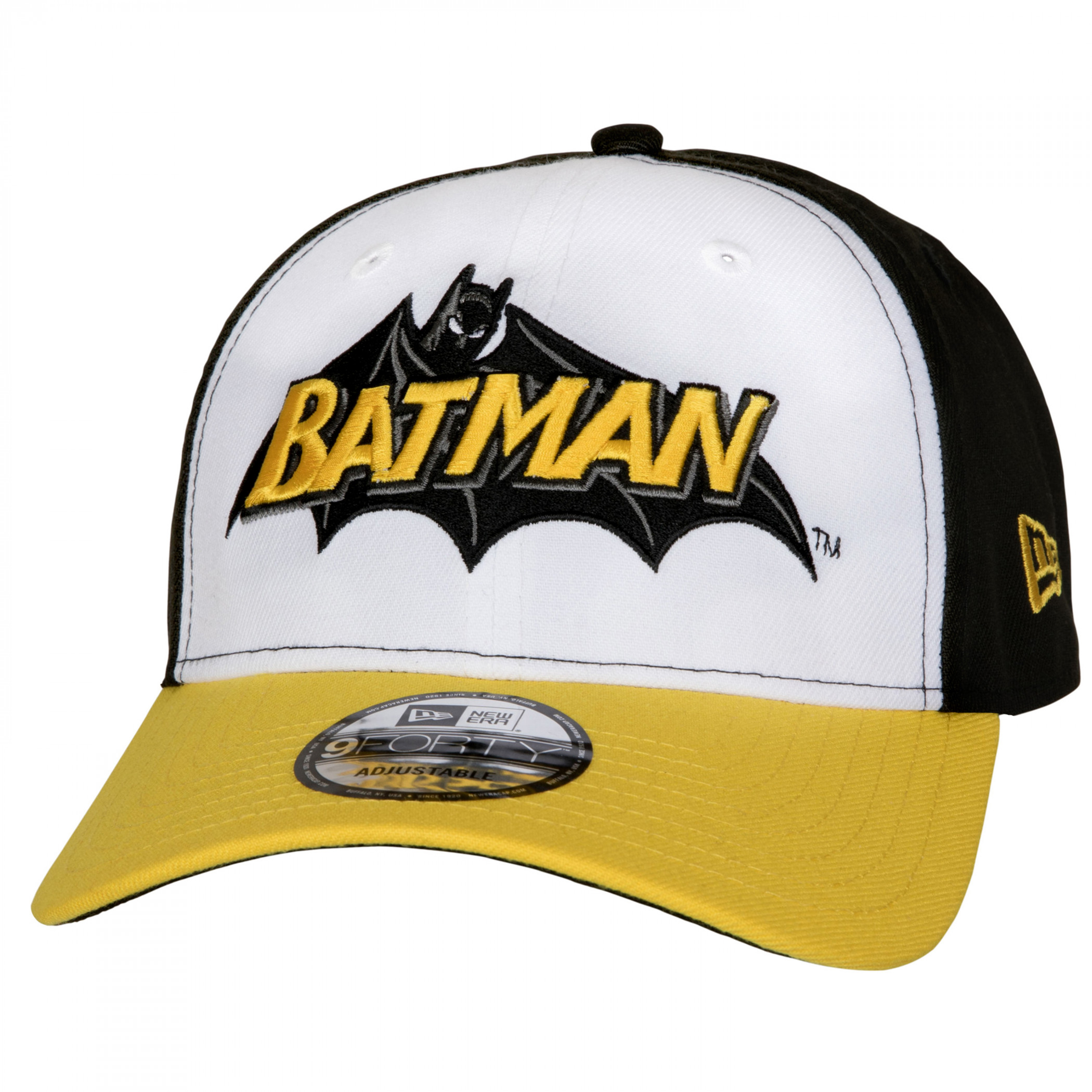Batman Cape Logo New Era 9Forty Adjustable Hat, Multi-Color