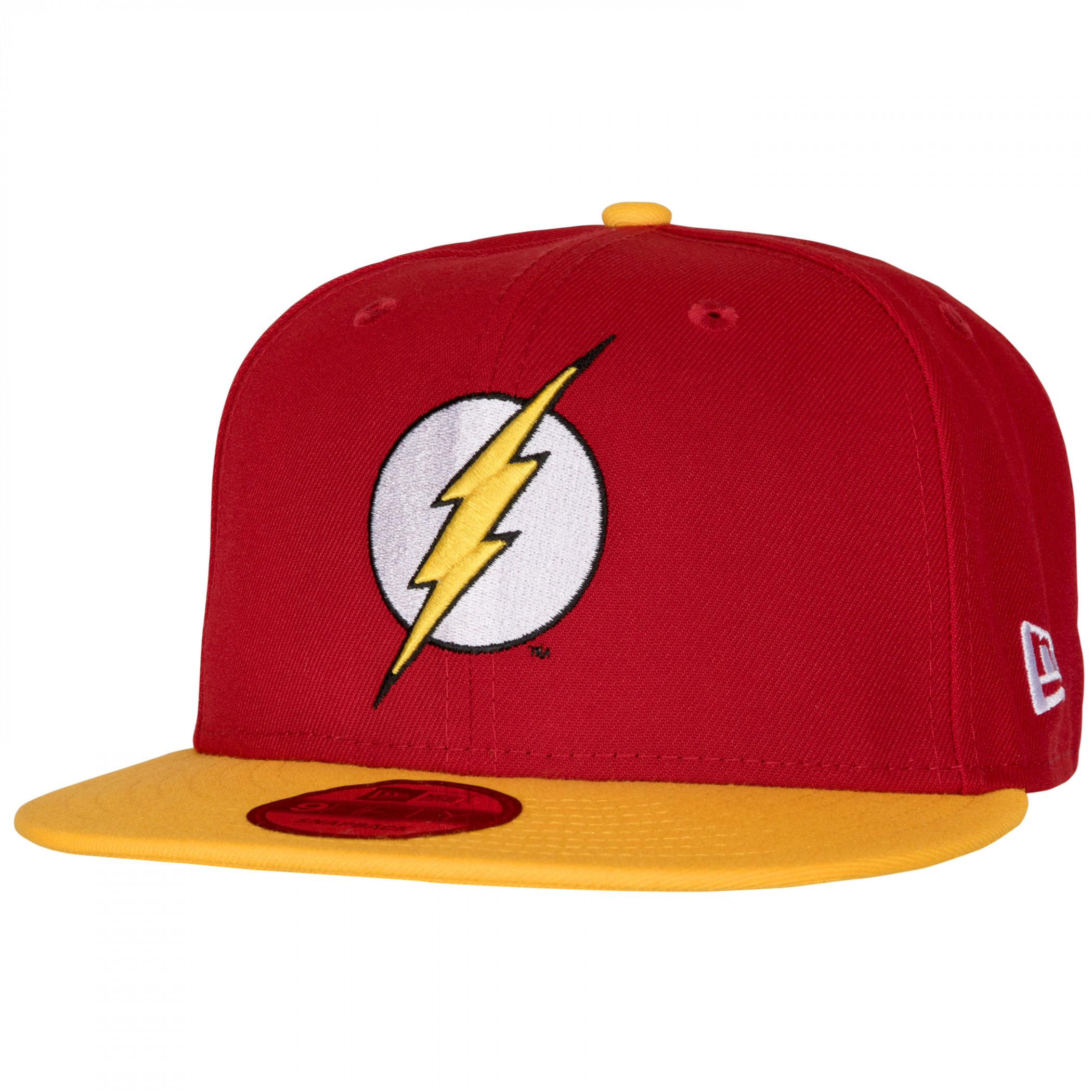 Flash Symbol Red and Yellow Colorway 9Fifty Adjustable Hat, Red