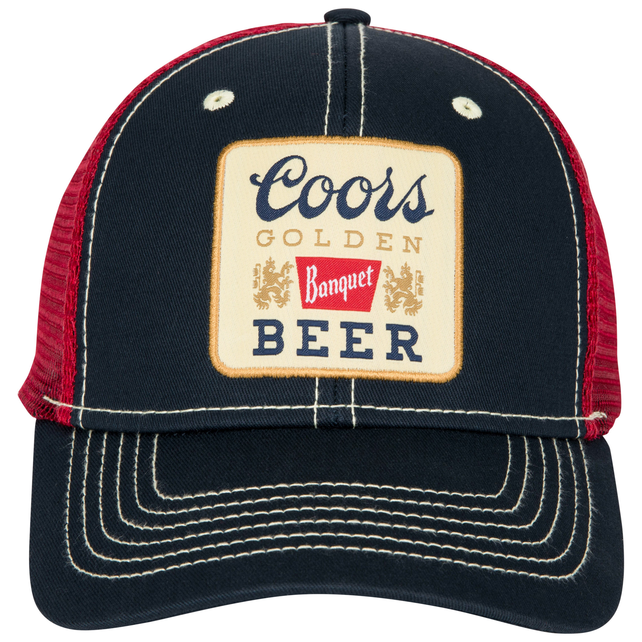 Coors Banquet Golden Logo Patch Snapback Hat