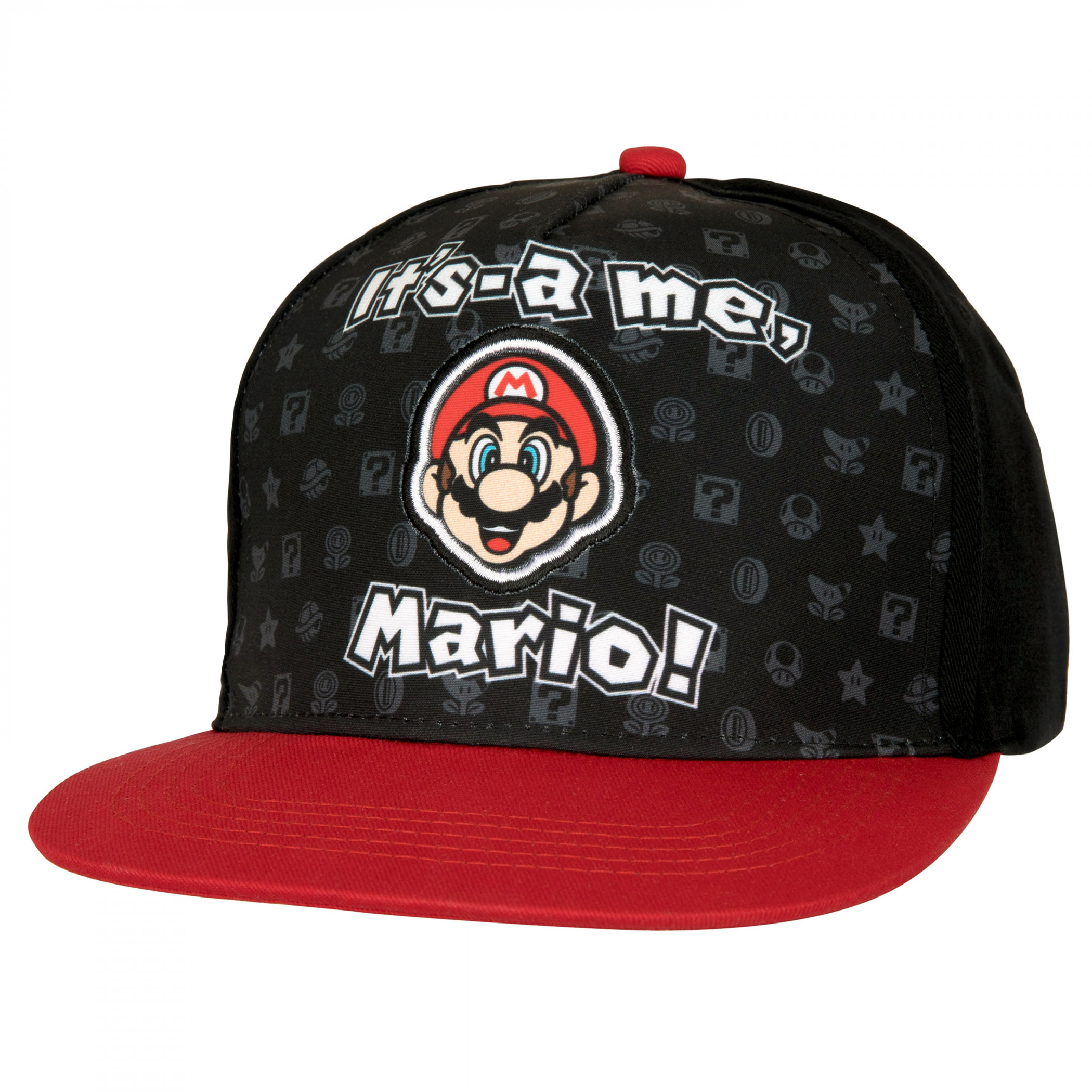 Super Mario Bros. It's-A Me Mario! Youth Hat, Multi-Color
