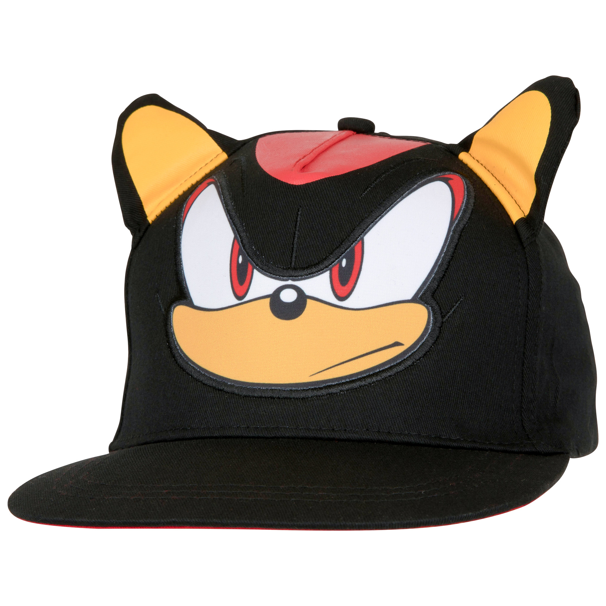 Sonic the Hedgehog Shadow Big Face Youth Hat with Ears, Black