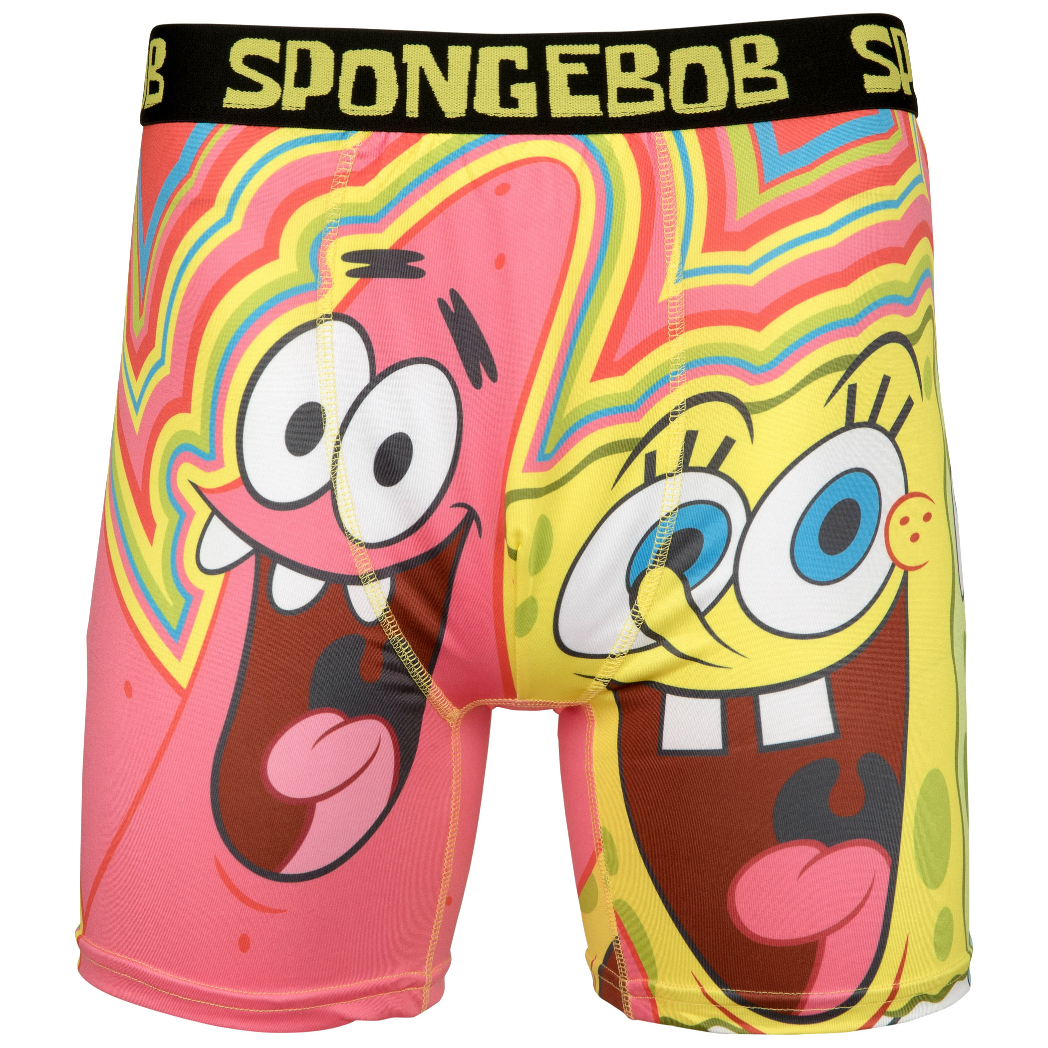 SpongeBob SquarePants and Patrick Big Goofin' Boxer Briefs Multi-color