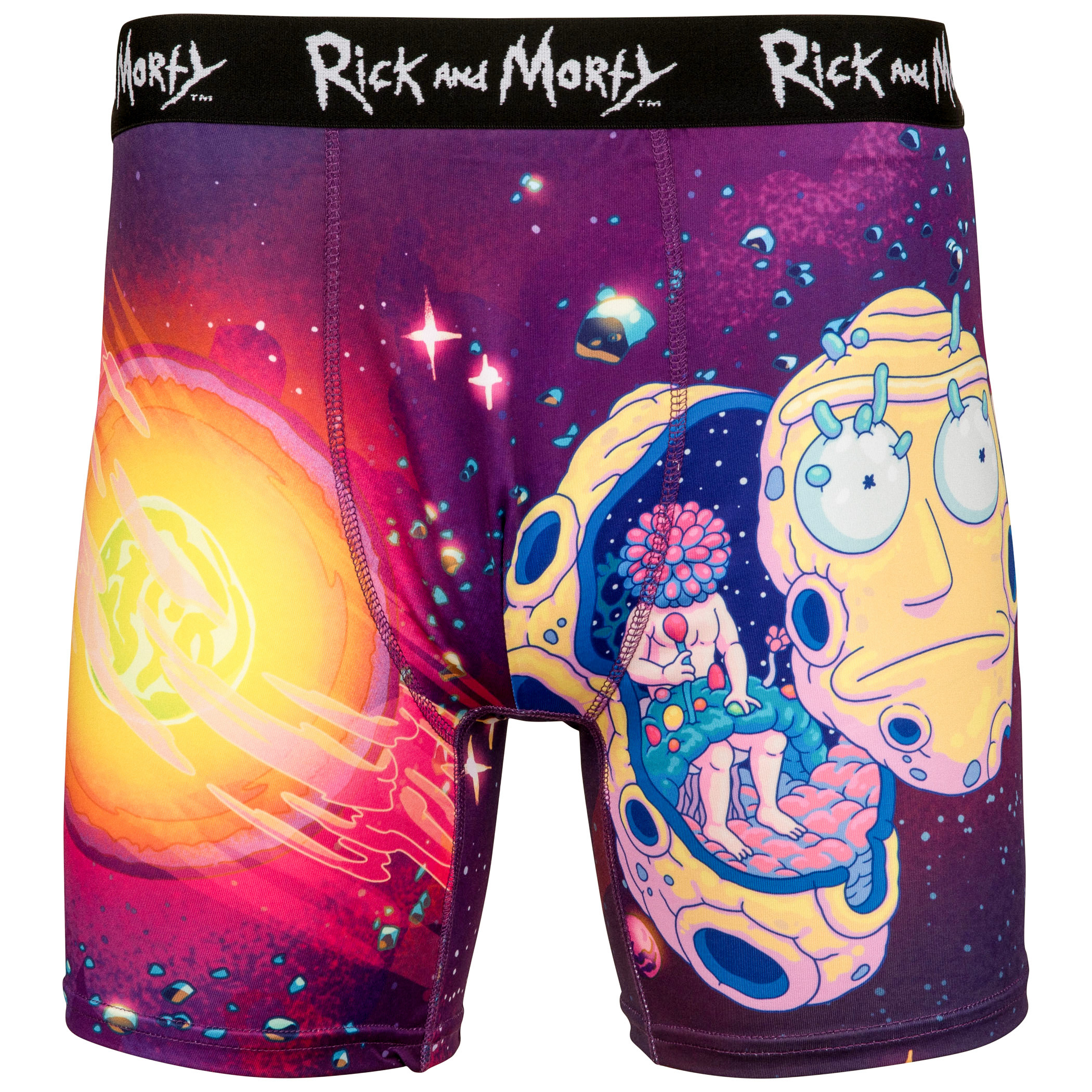 Rick And Morty Cromulon Boxer Briefs, Multi-Color
