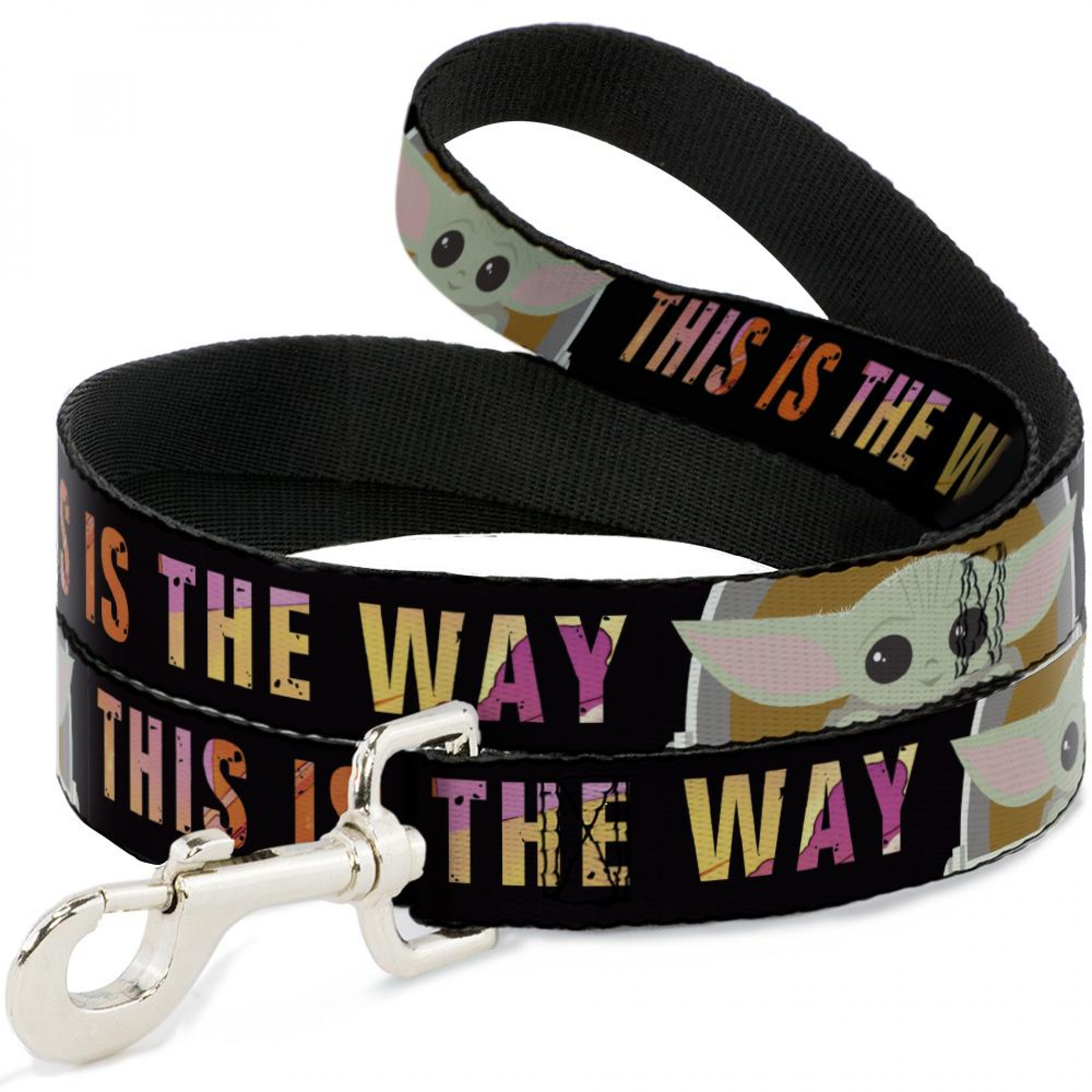 Star Wars The Mandalorian The Child Pod Pose This Is The Way Dog Leash, Multi-Color
