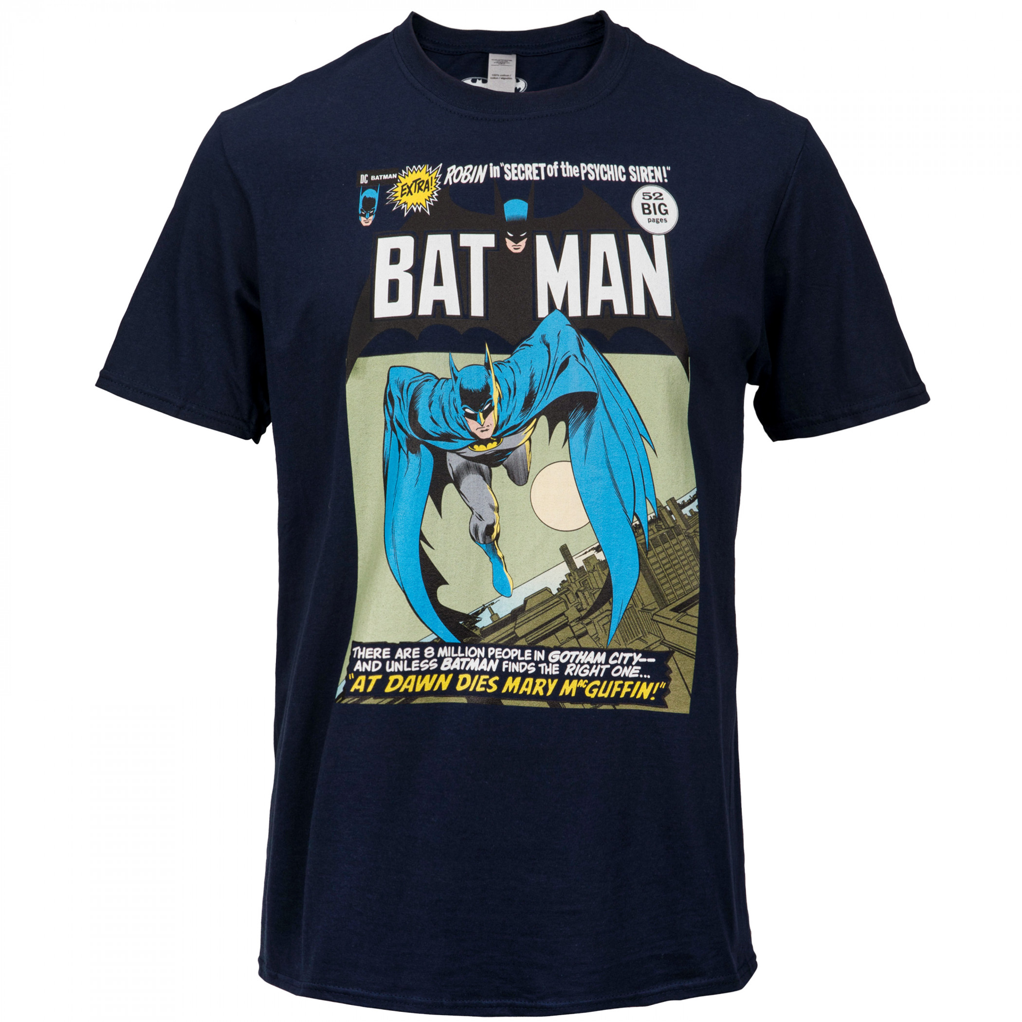 Batman #241 Cover Art T-Shirt, Blue