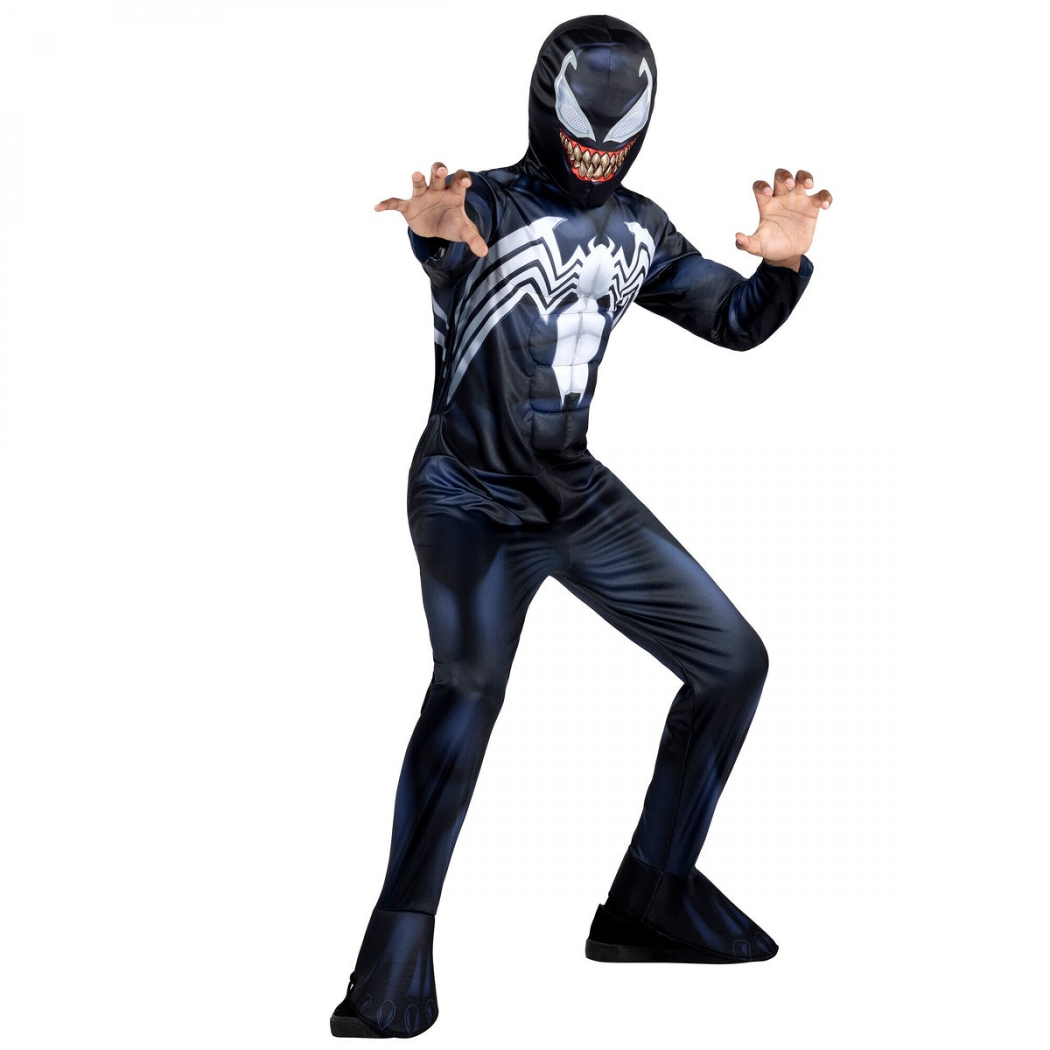 Venom Foam Padded Boy's Costume, Black