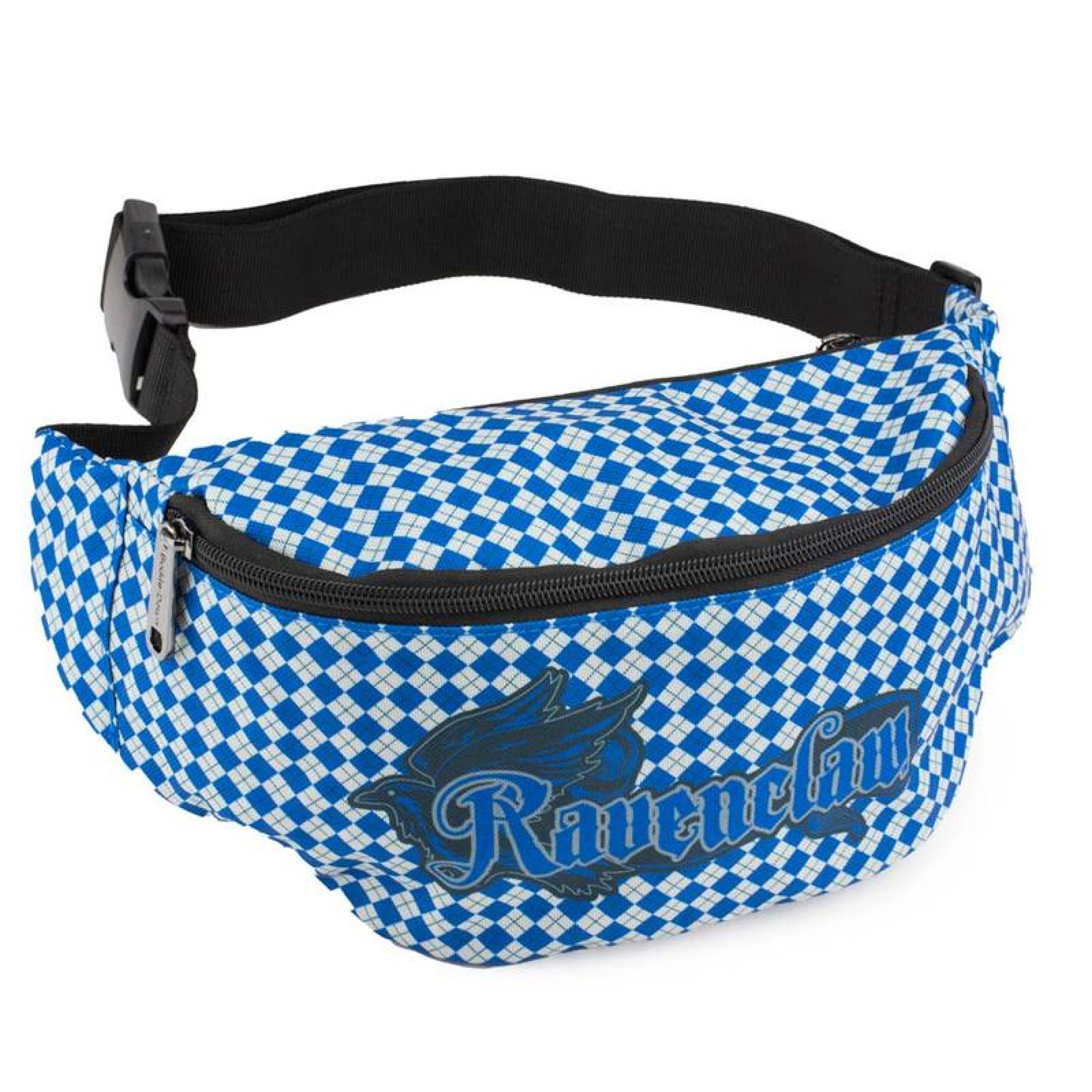 Harry Potter Ravenclaw Eagle with Shield Argyle Fanny Pack, Multi-Color