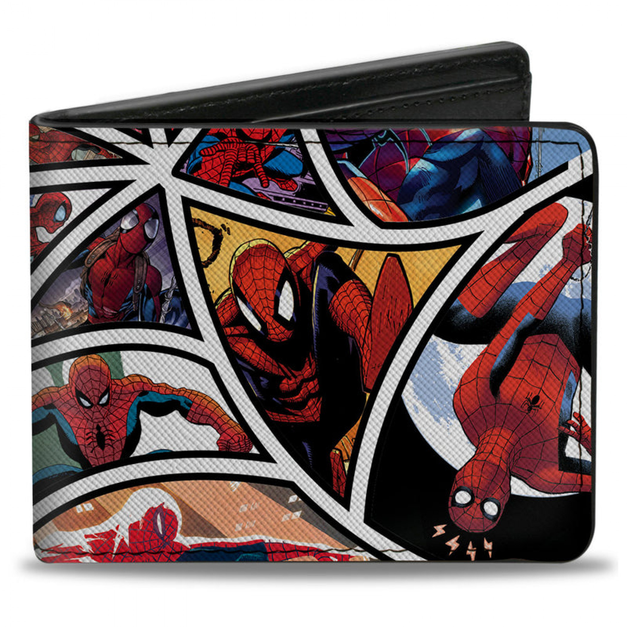 Spider-Man Beyond Amazing Spider Web Panels Bi-Fold Wallet, Multi-Color