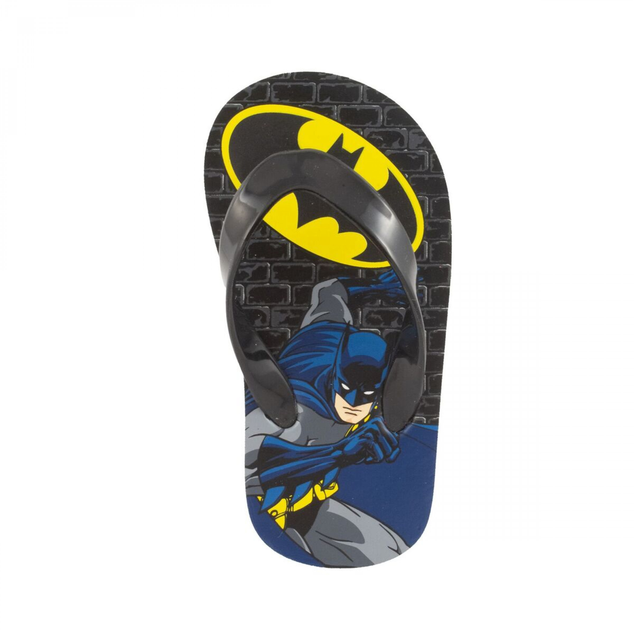 Batman Cartoon Kids Flip Flops, Multi-Color