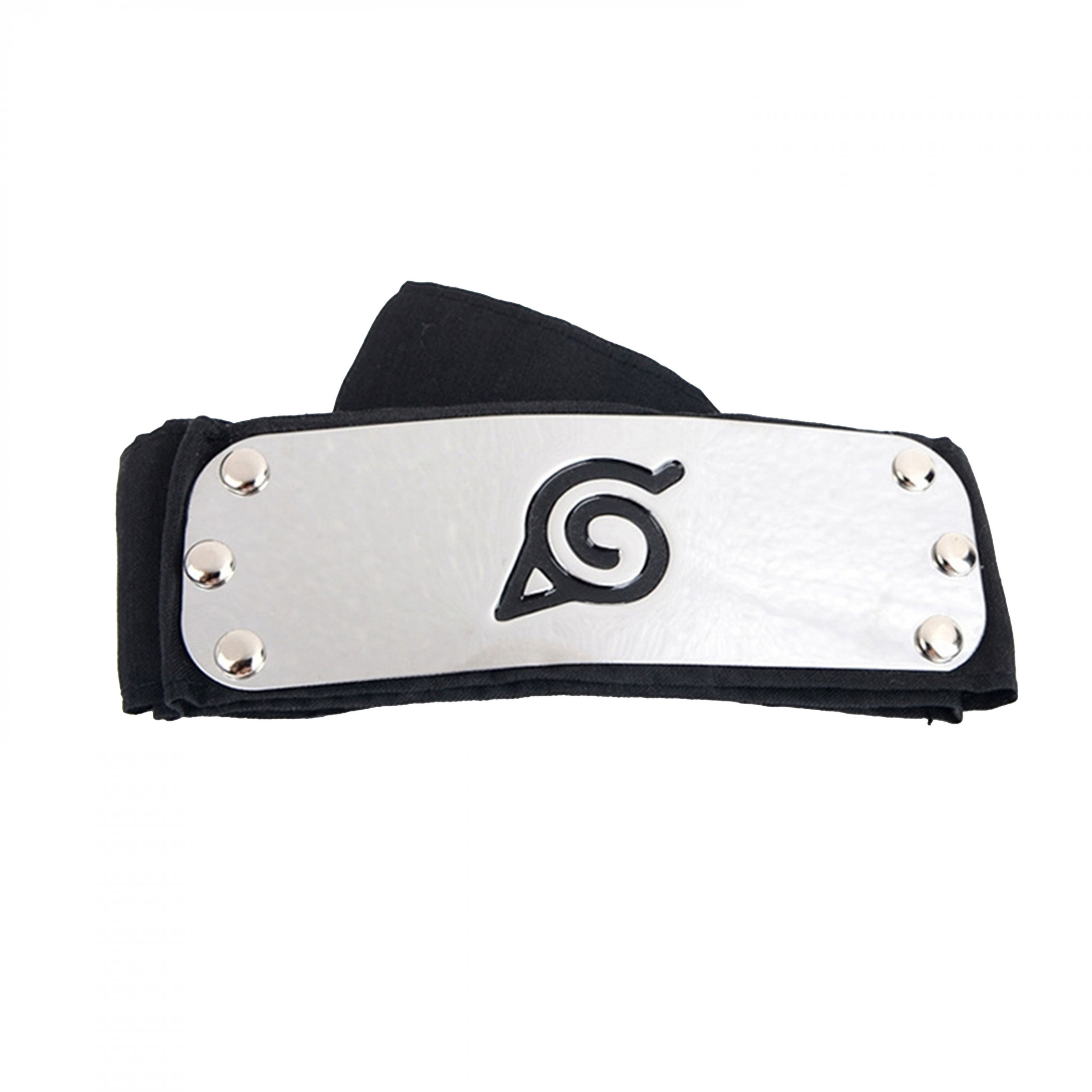 Naruto Shippuden Konoha Stirnband schwarz - Bild 4 von 4