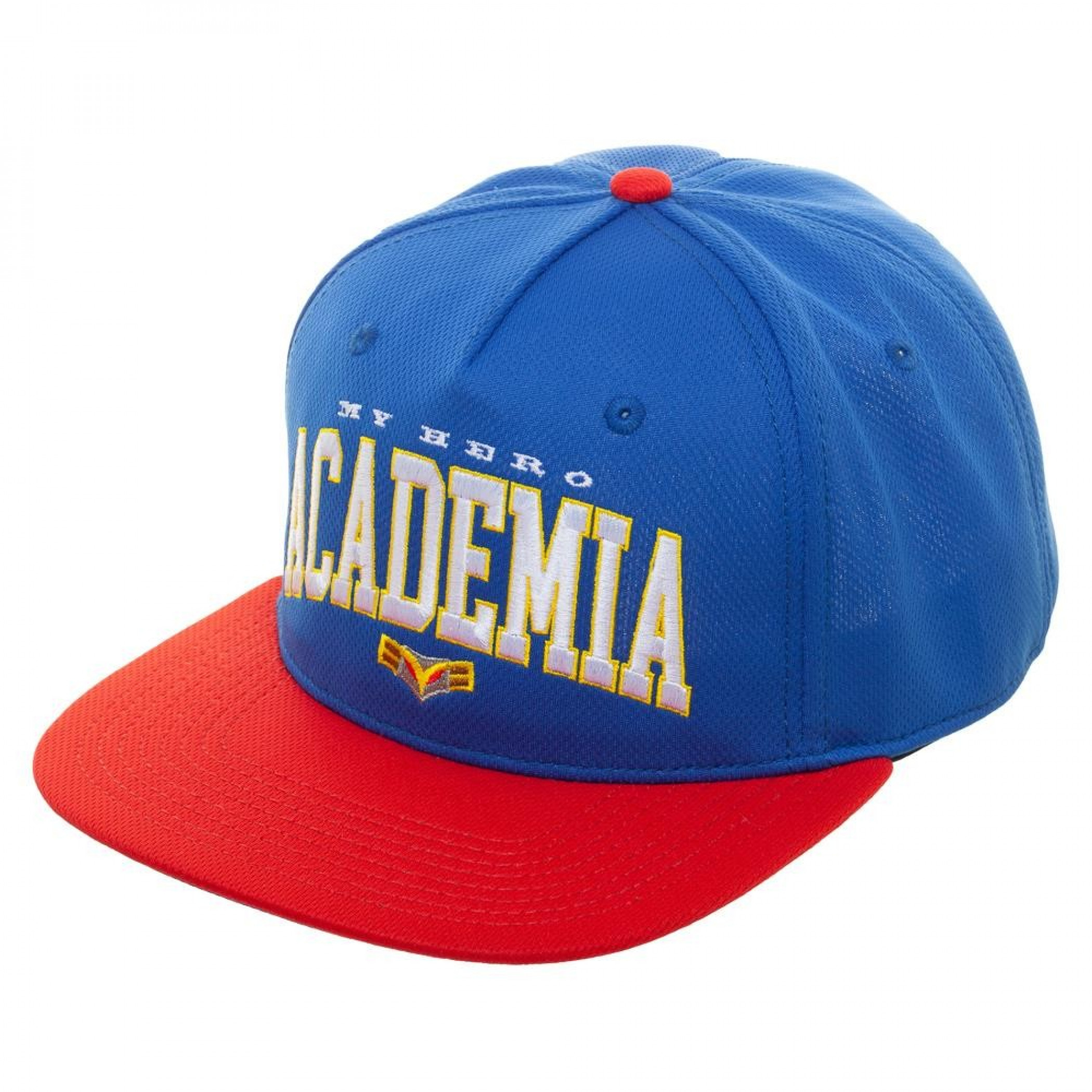 My Hero Academia Color Block Snapback Hat, Blue