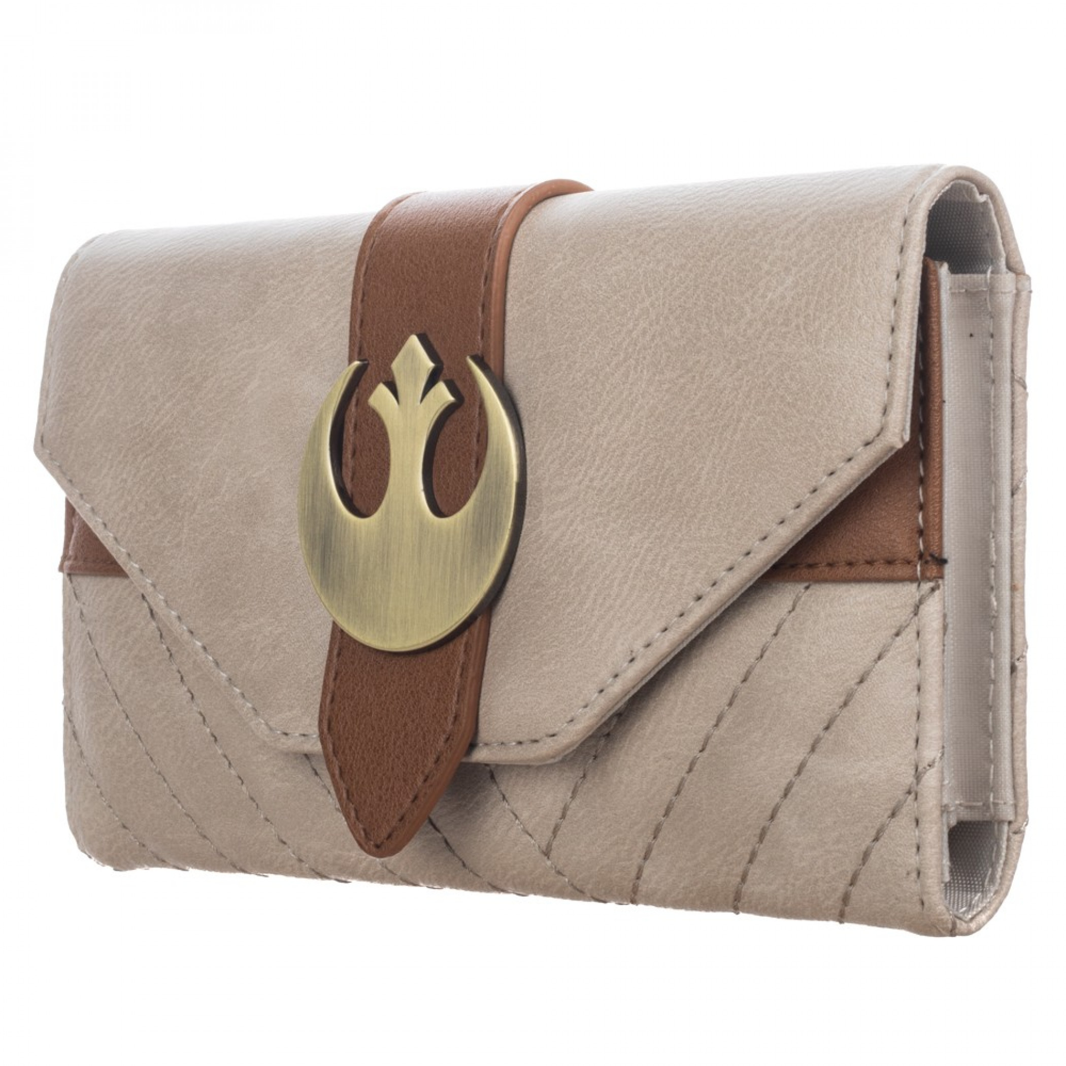 Star Wars Episode 9 Rey Flap Style Wallet, Brown