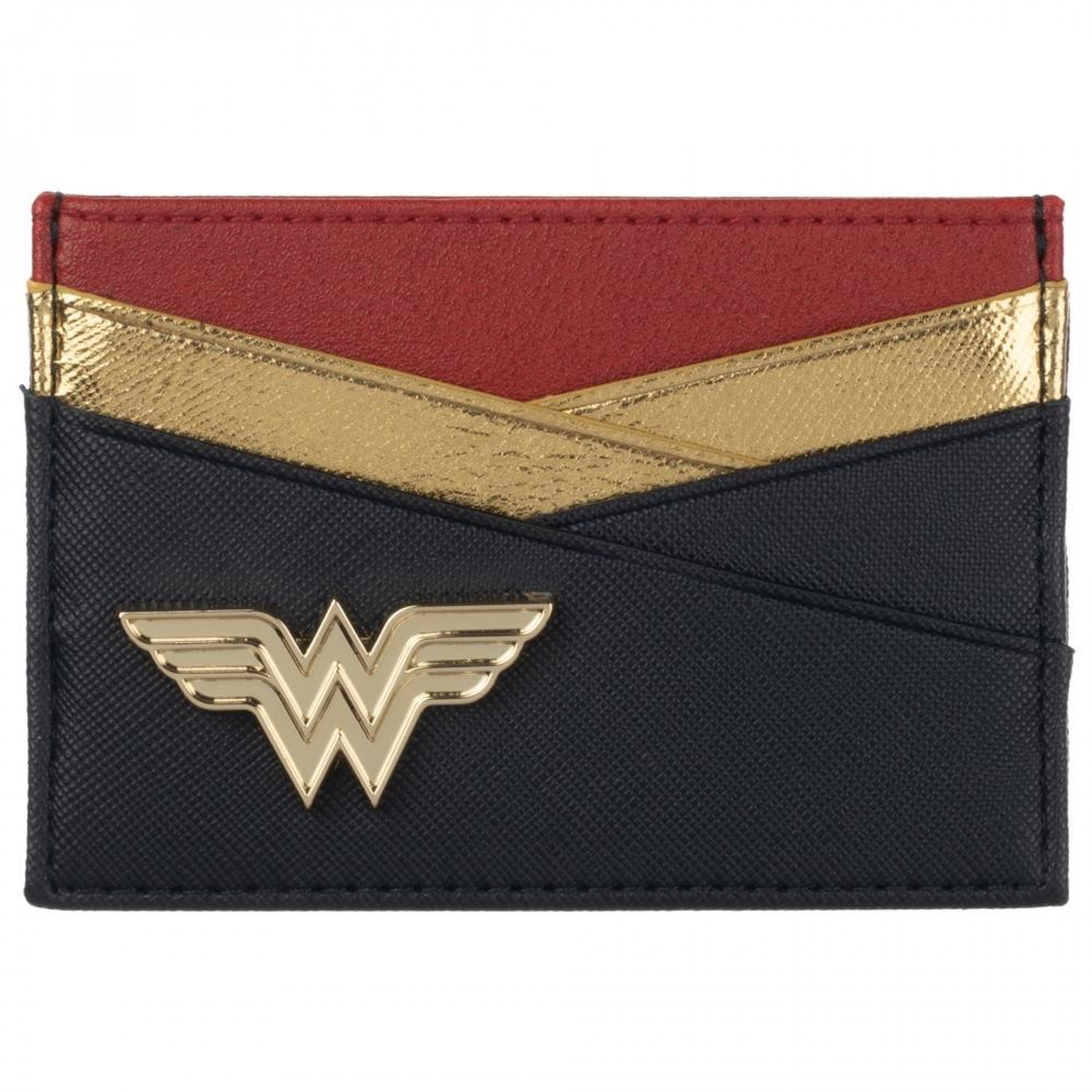 Wonder Woman Badge Card Wallet, Blue