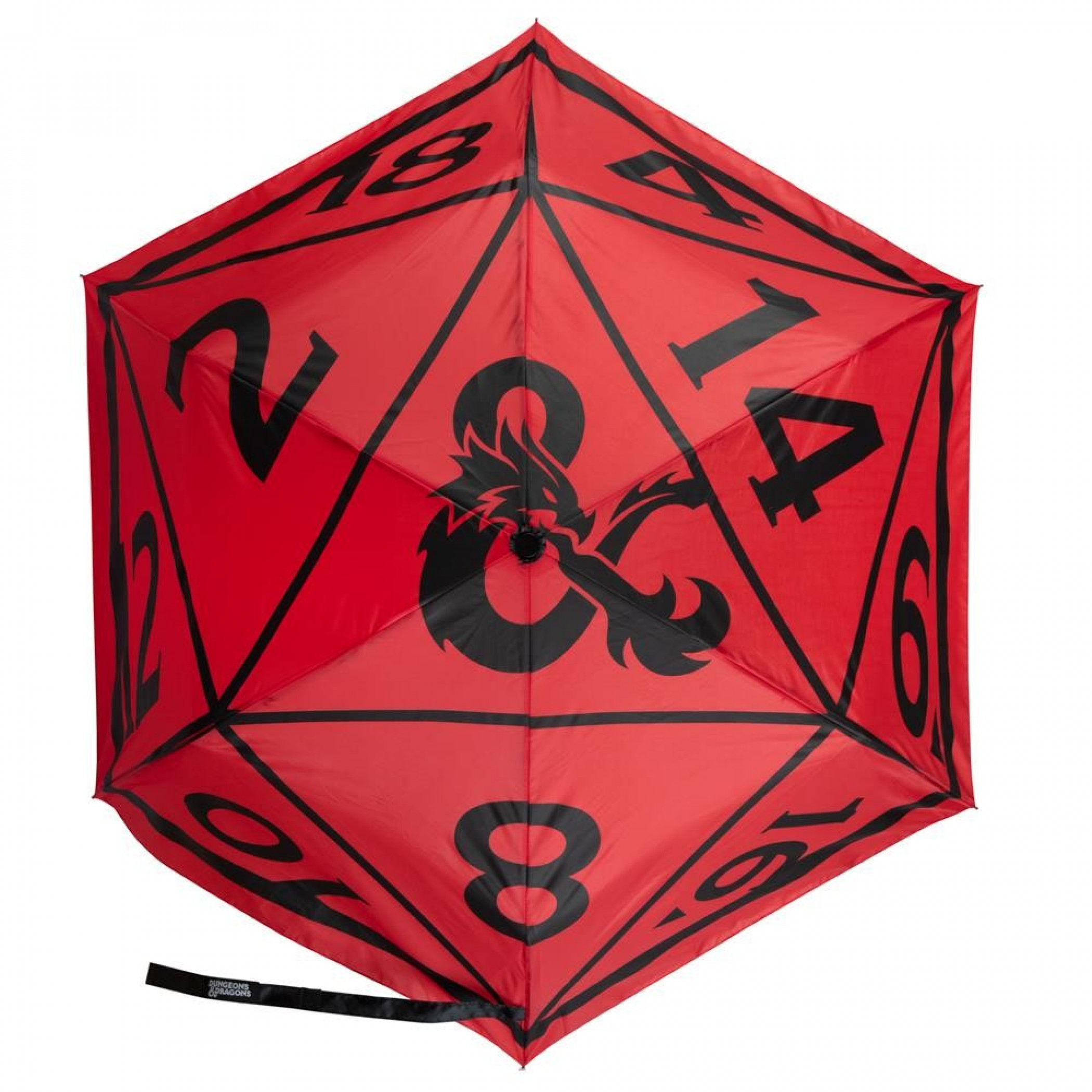 Dungeons & Dragons Dice Umbrella, Red