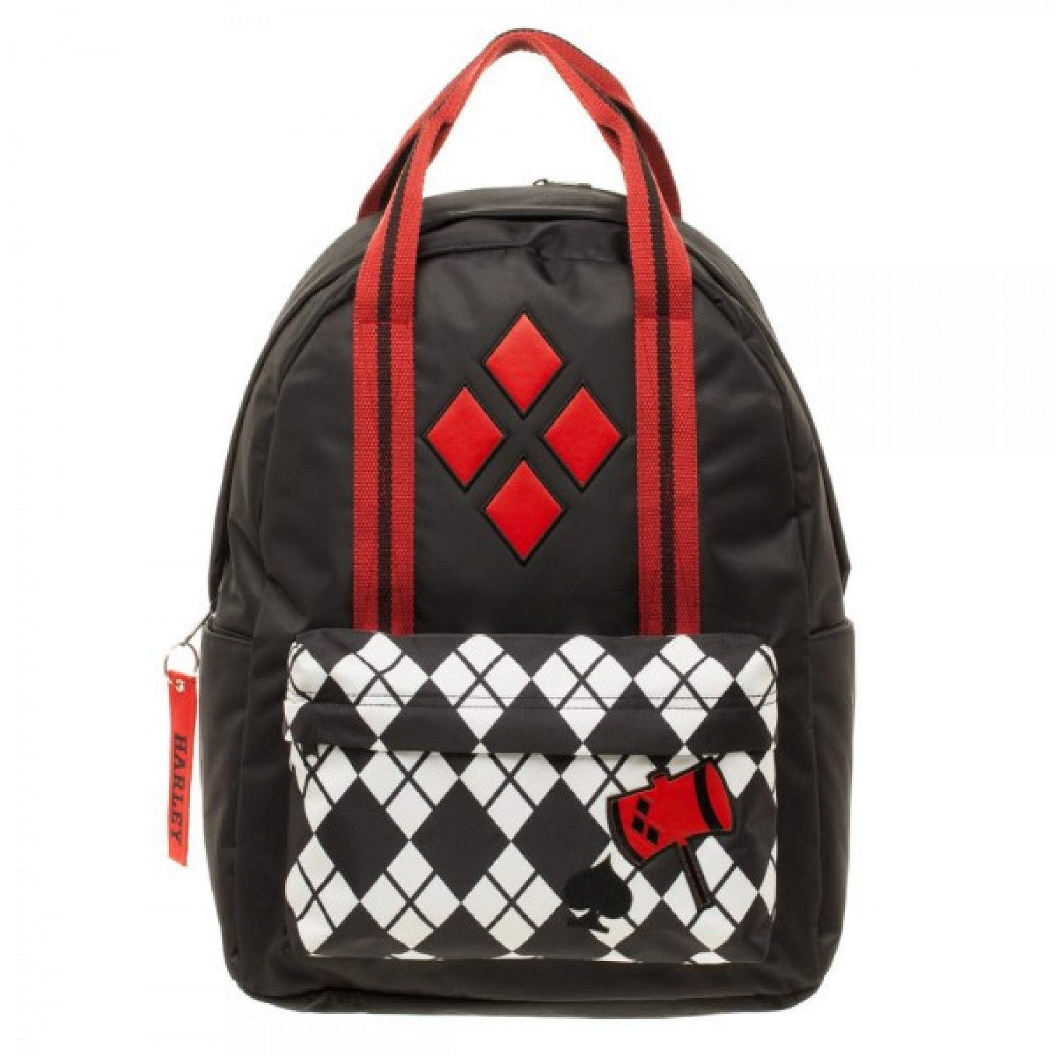 The Suicide Squad Harley Quinn DC Comics Diamonds Pocket Backpack, Multi-Color