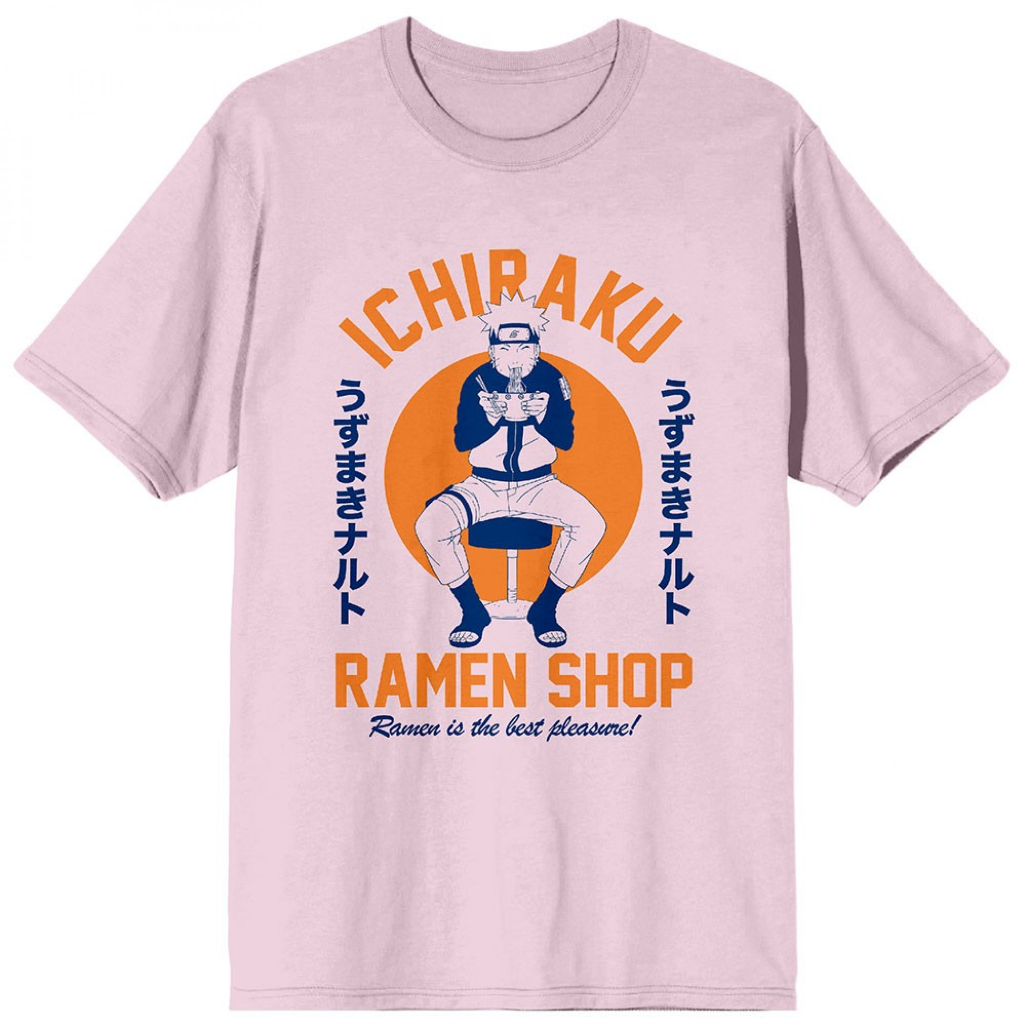 Naruto Ichiraku Ramen Shop T-Shirt, Pink
