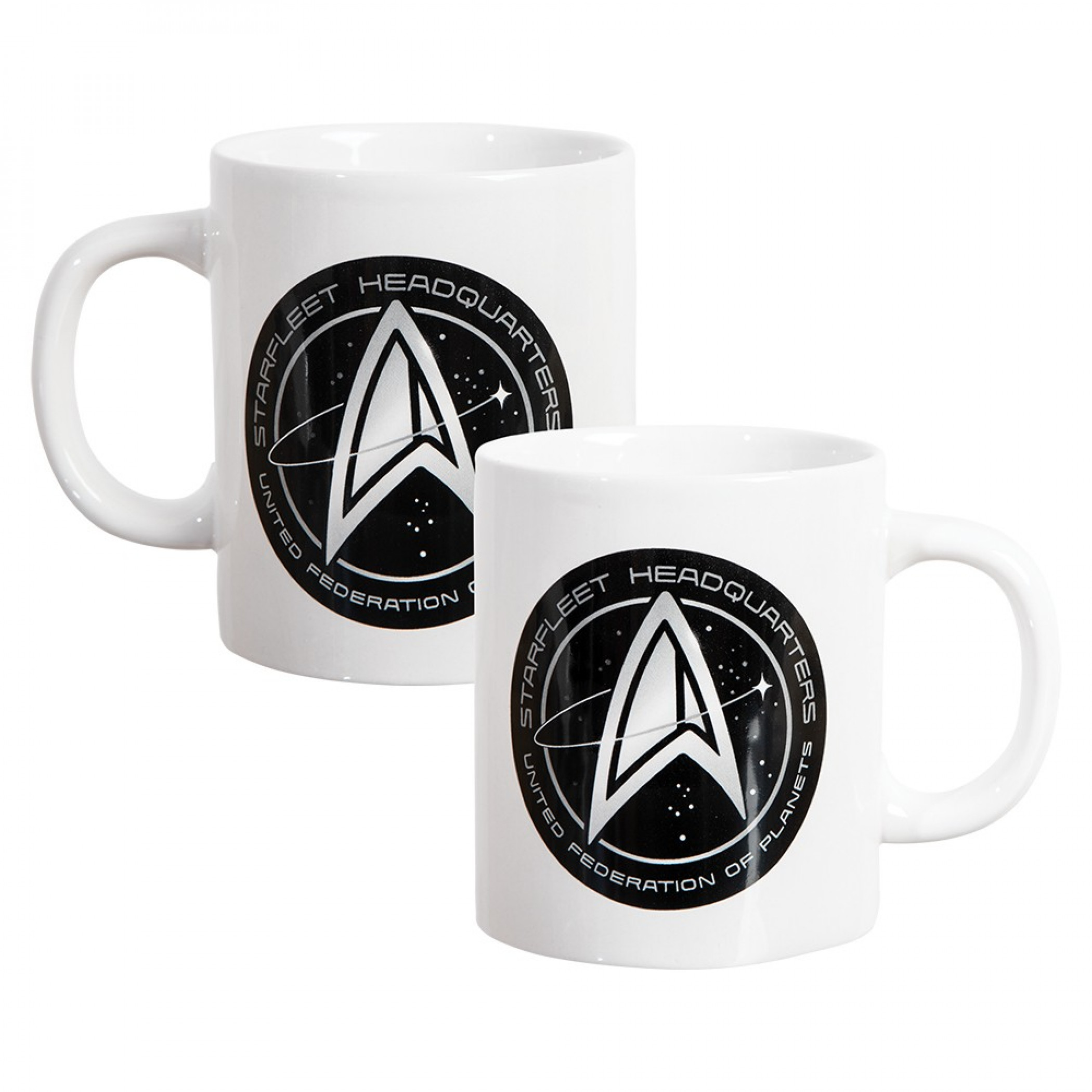 Star Trek Starfleet Emblem 16 oz. Ceramic Mug, White