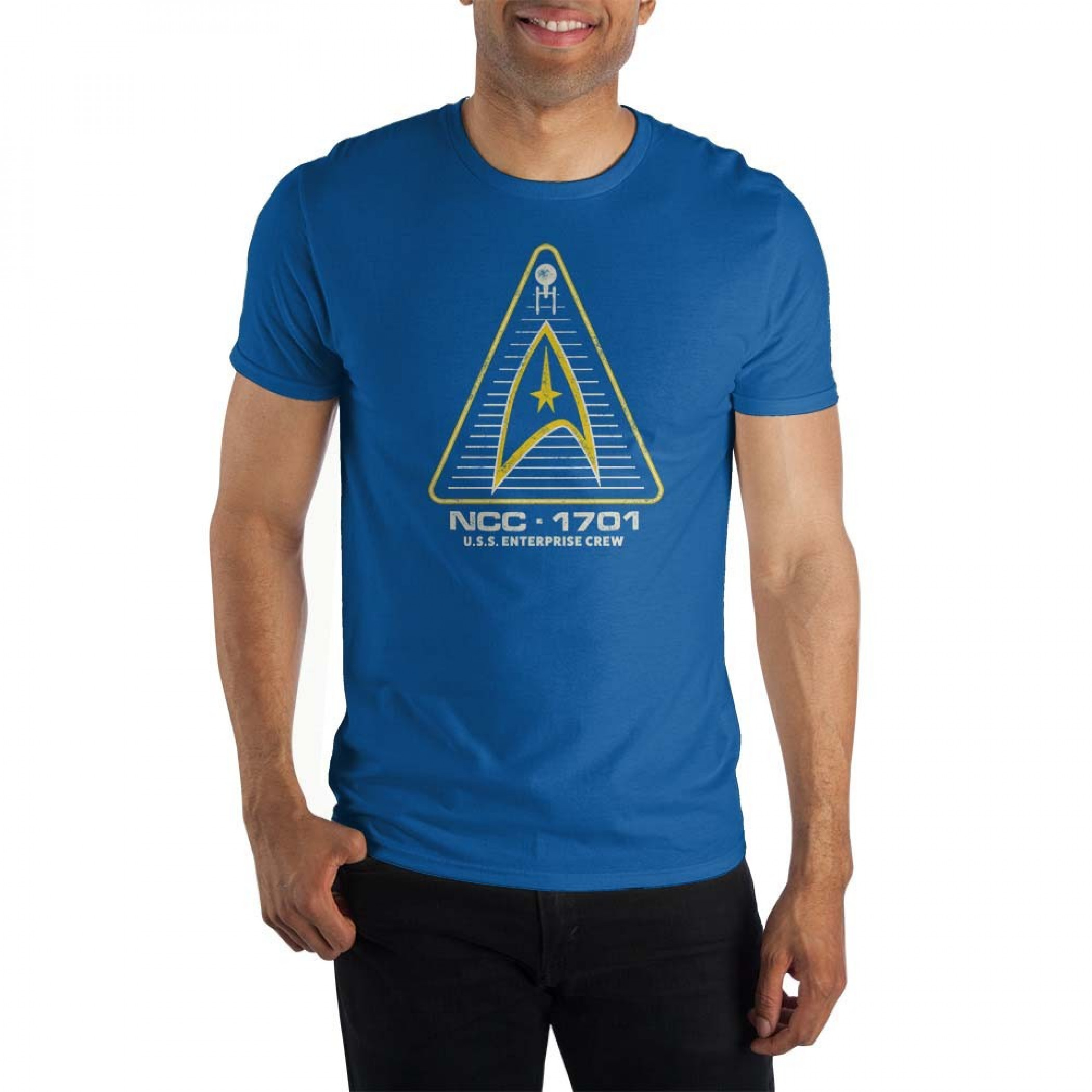 Star Trek Original Series Logo T-Shirt, Blue