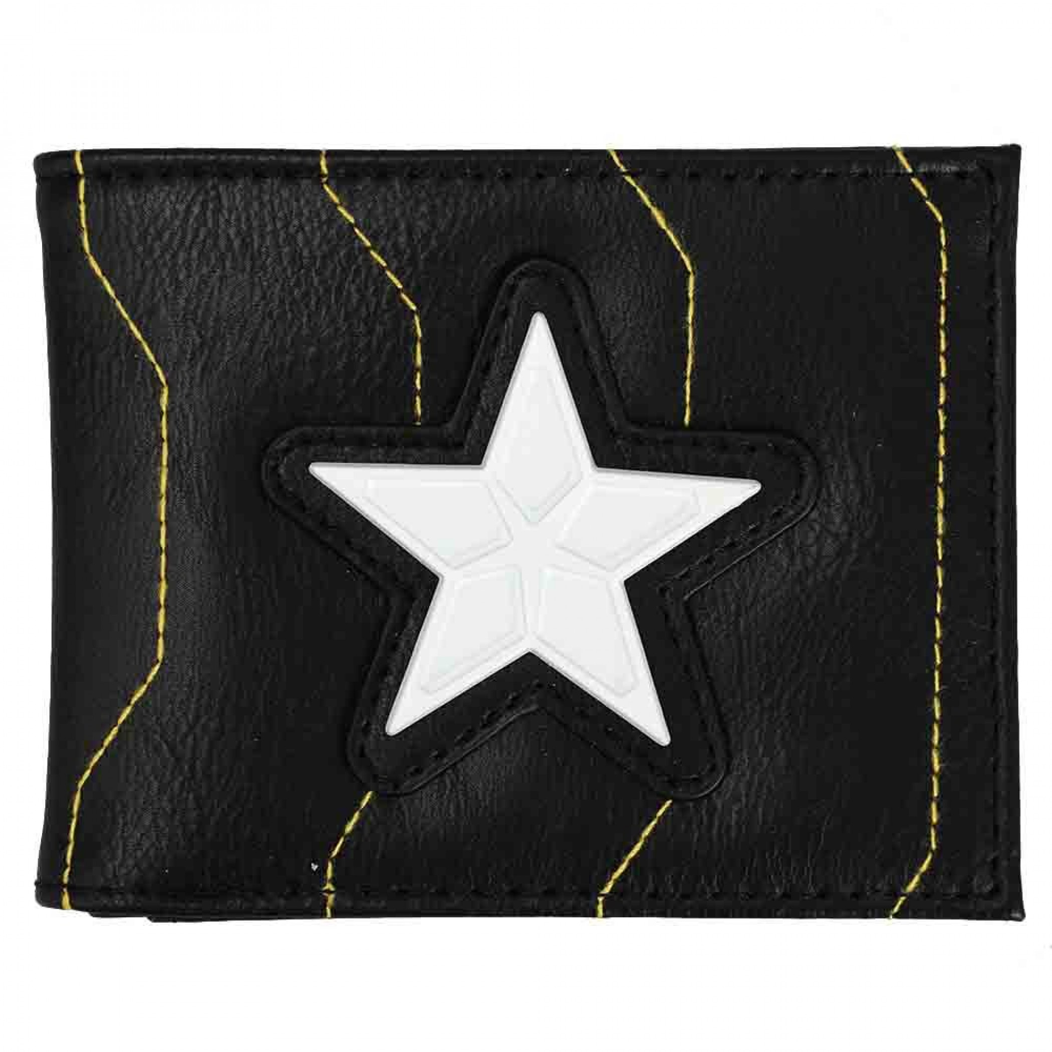 Marvel The Winter Soldier Bi-Fold Wallet, Black