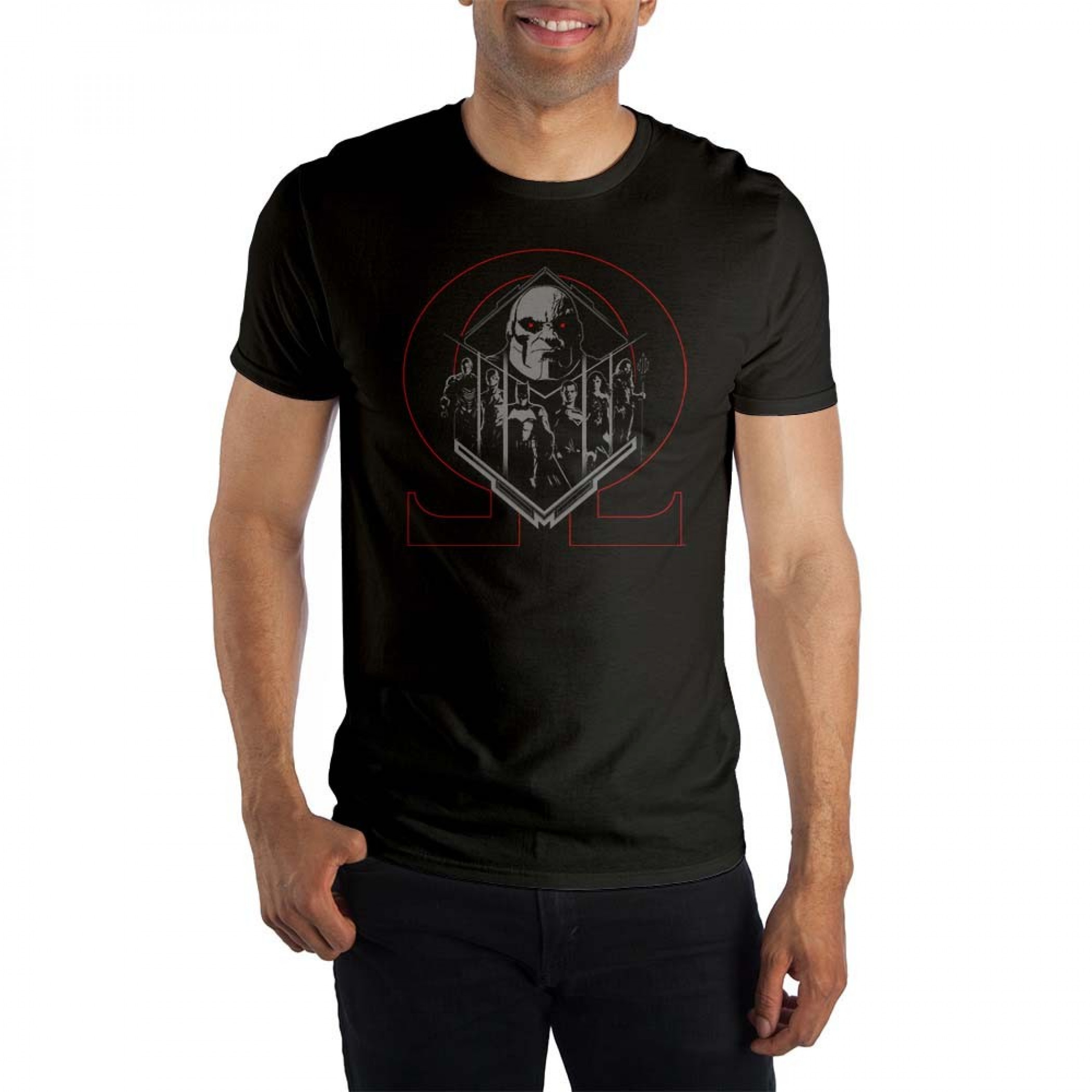 DC Comics Darkseid Justice League Snyder Cut T-Shirt, Black