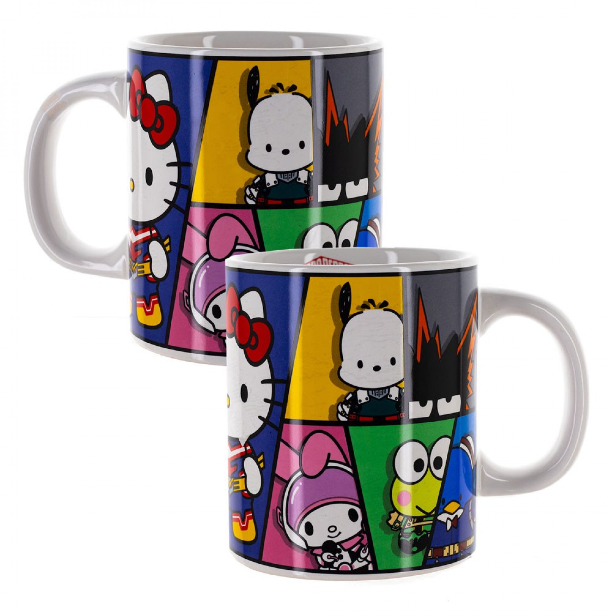 My Hero Academia and Sanrio Hello Kitty Crossover 16 oz. Ceramic Mug, Multi-Color