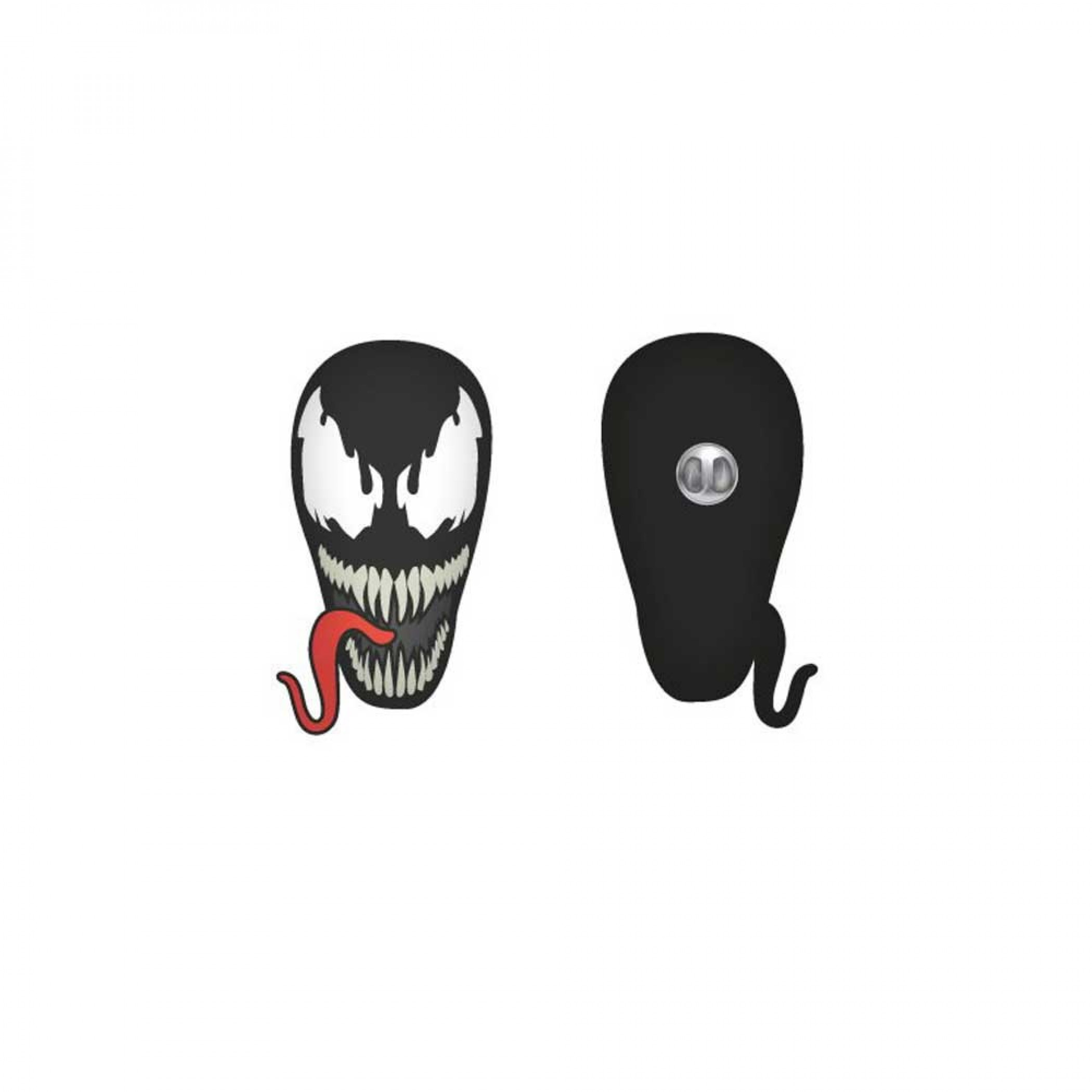 Venom Face Lapel Pin, Multi-Color