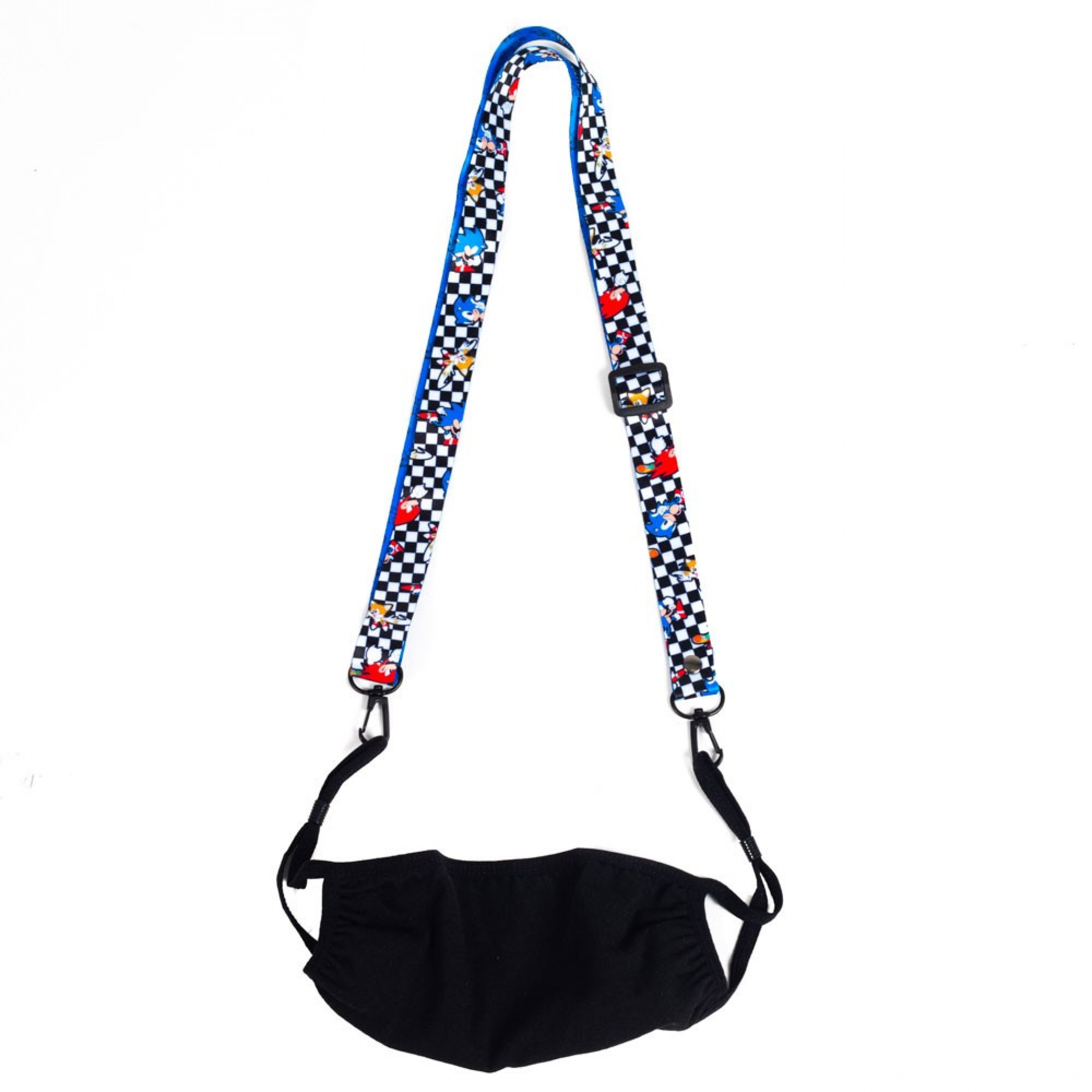 Sonic The Hedgehog Face Cover Lanyard, Multi-Color