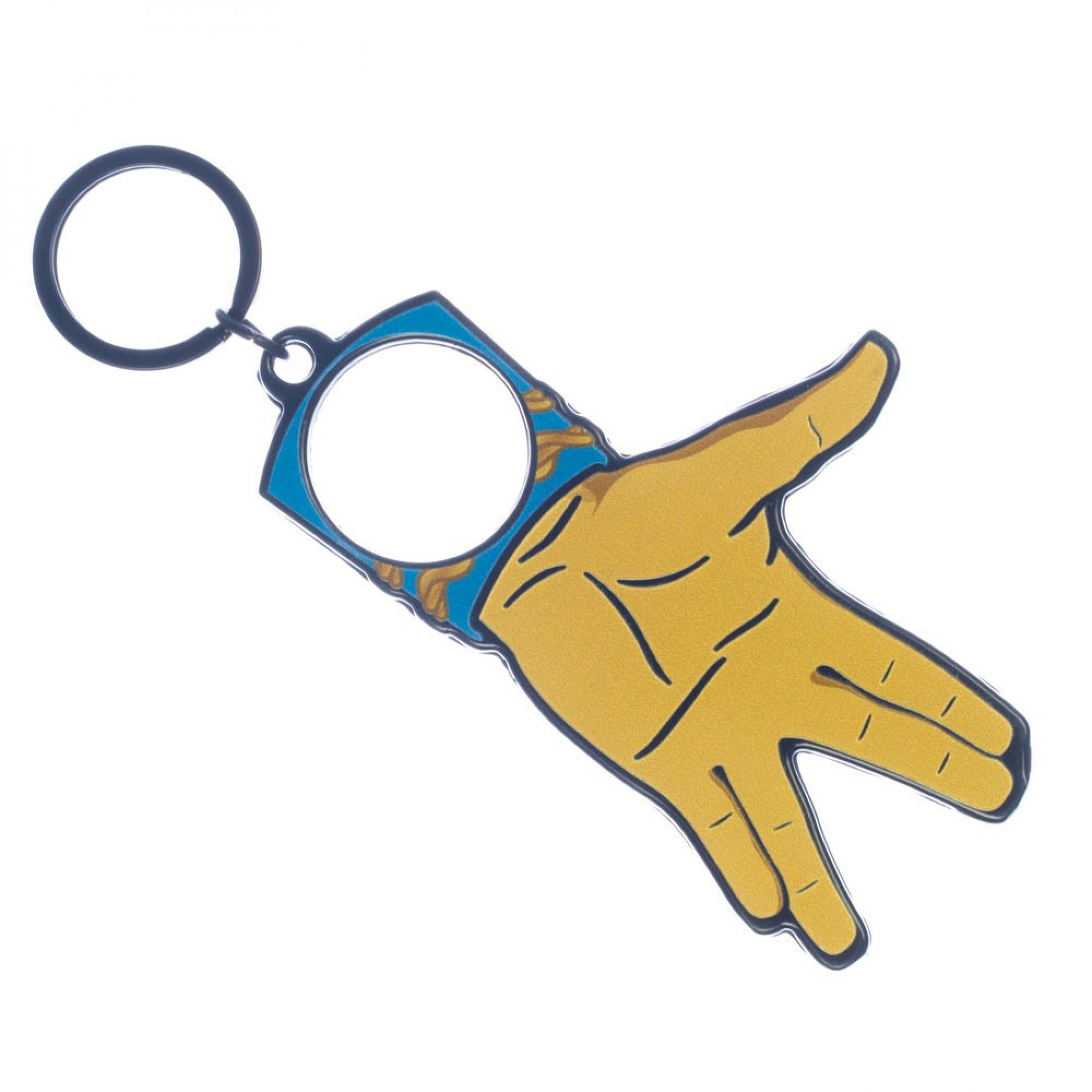 Star Trek Spock Touch-Free Keychain, Multi-Color