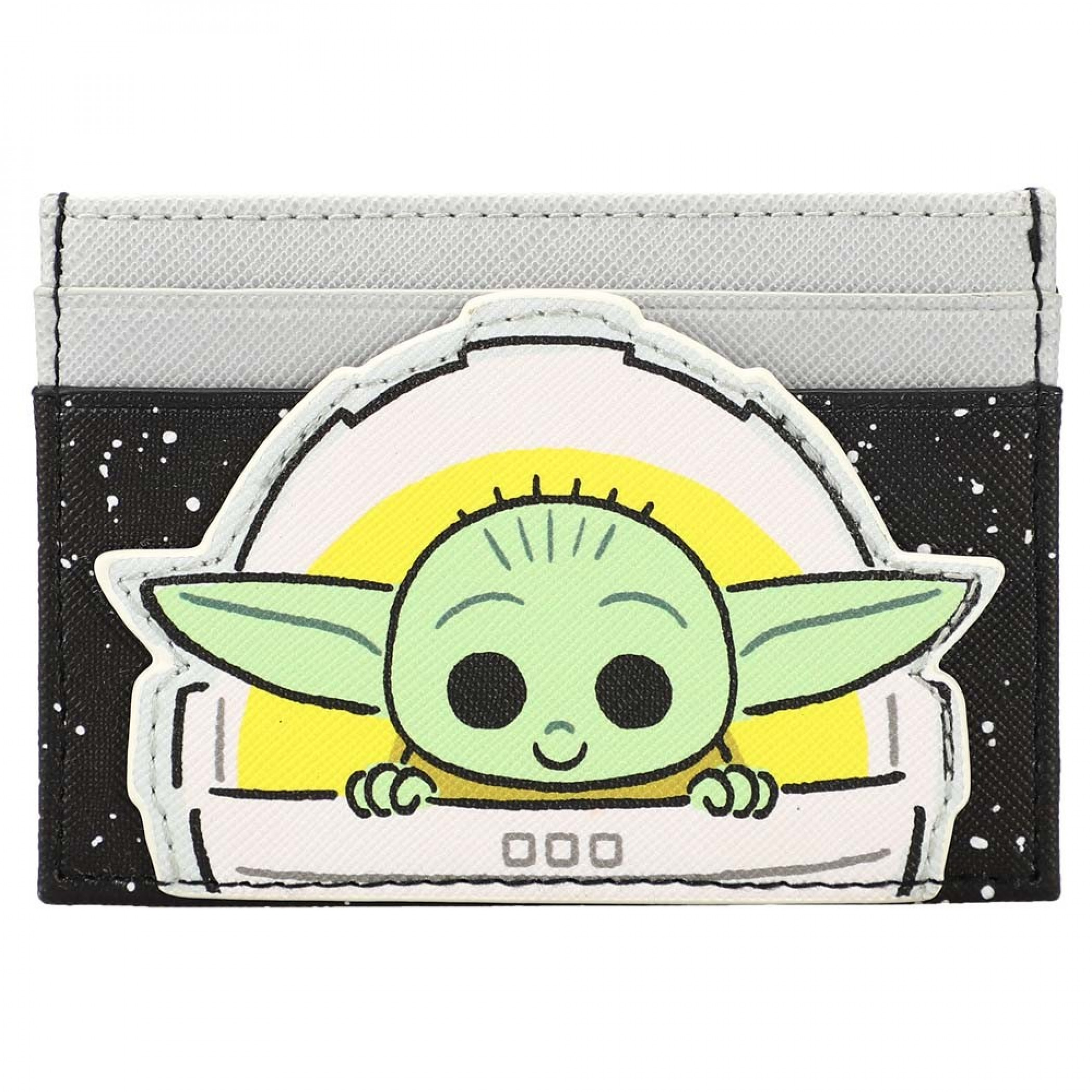 Star Wars The Mandalorian Grogu Card Wallet, Multi-Color