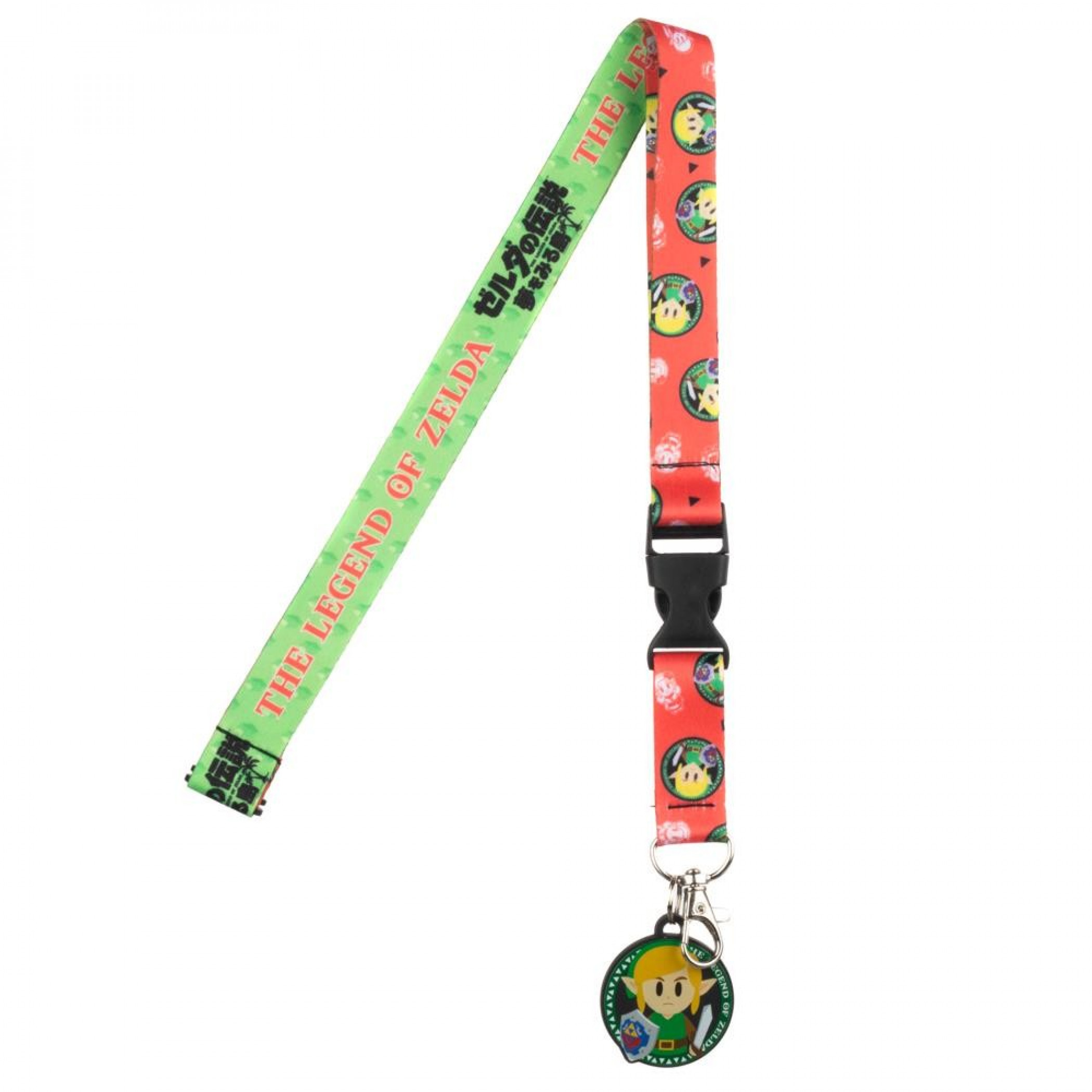 Legend Of Zelda Link's Awakening Lanyard, Multi-Color
