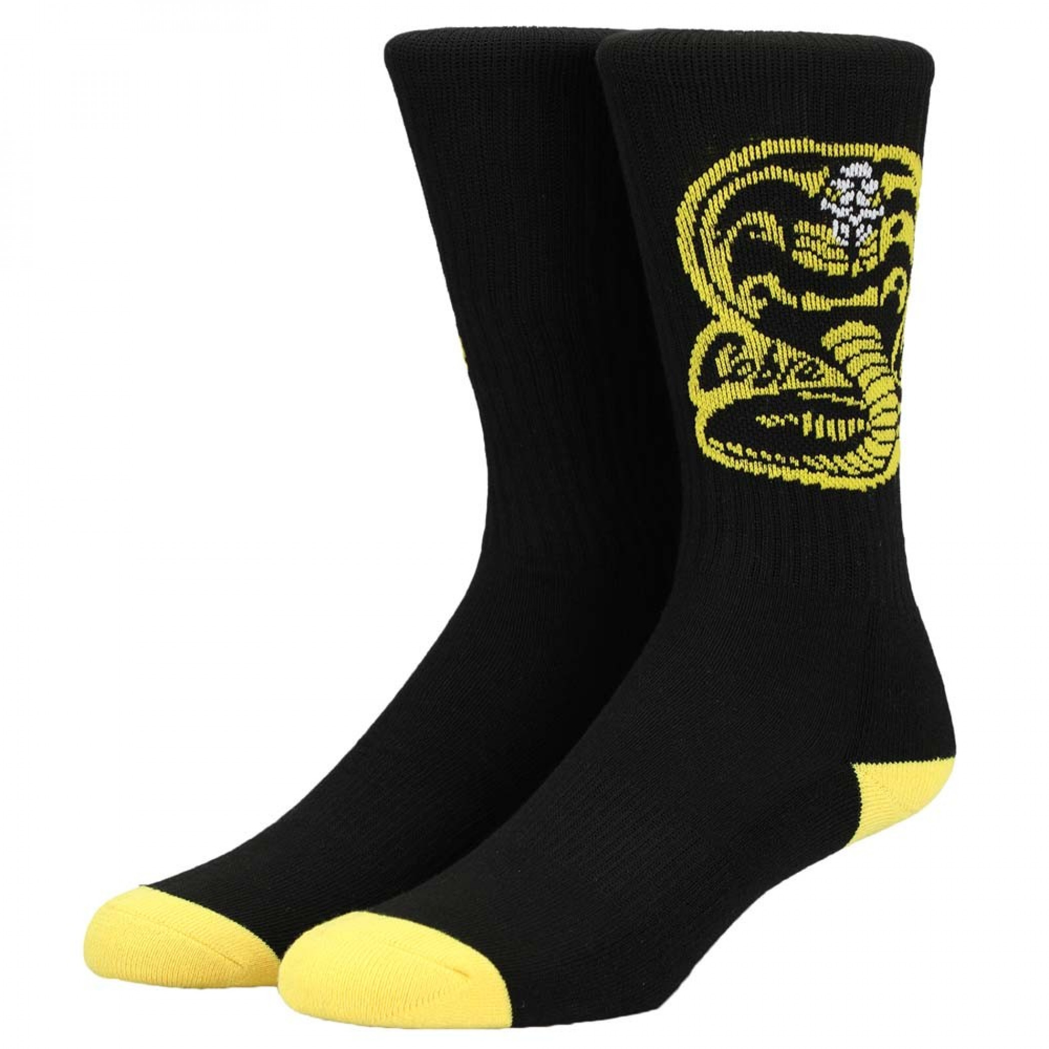 Cobra Kai Symbol Crew Sock, Black