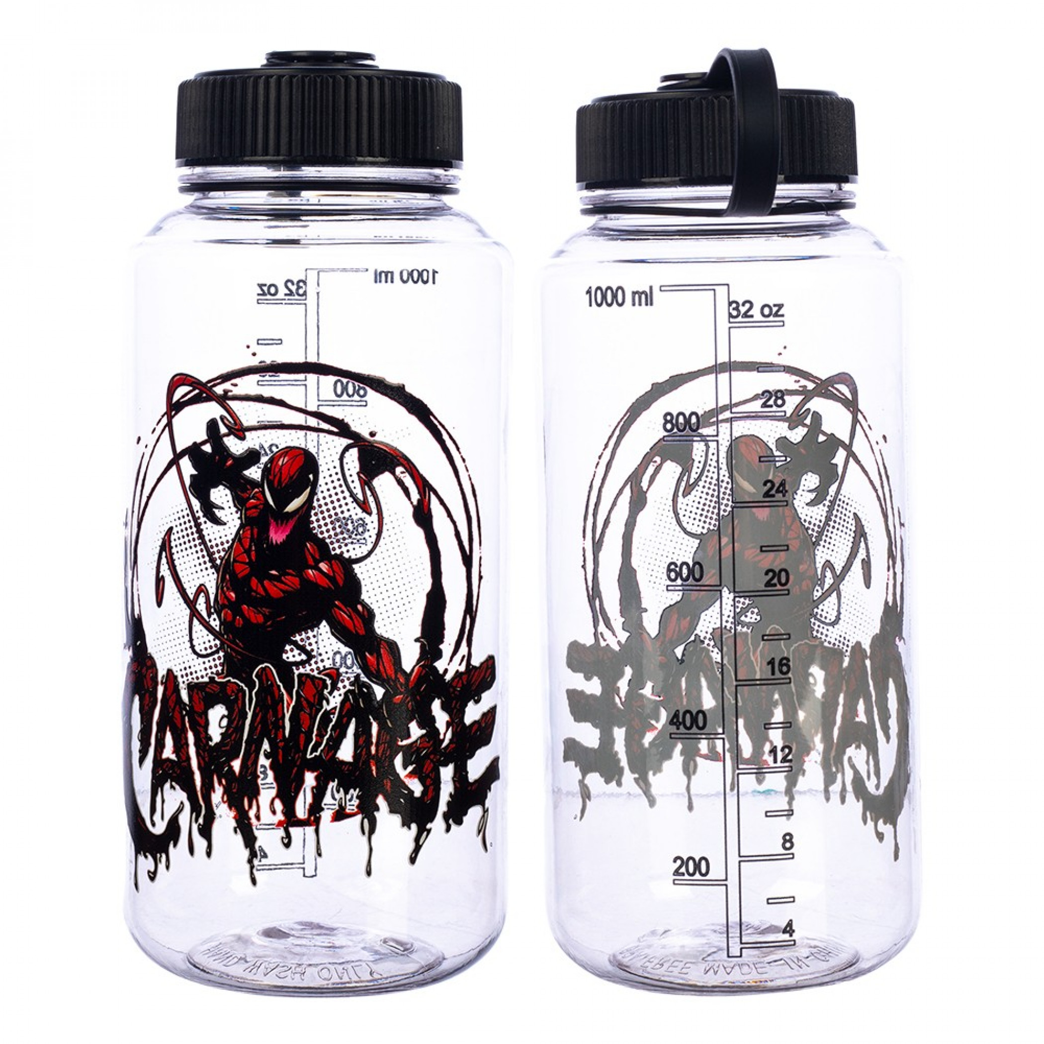 Marvel Carnage 32 oz. UV Single-Wall Tritan Water Bottle, Multi-Color