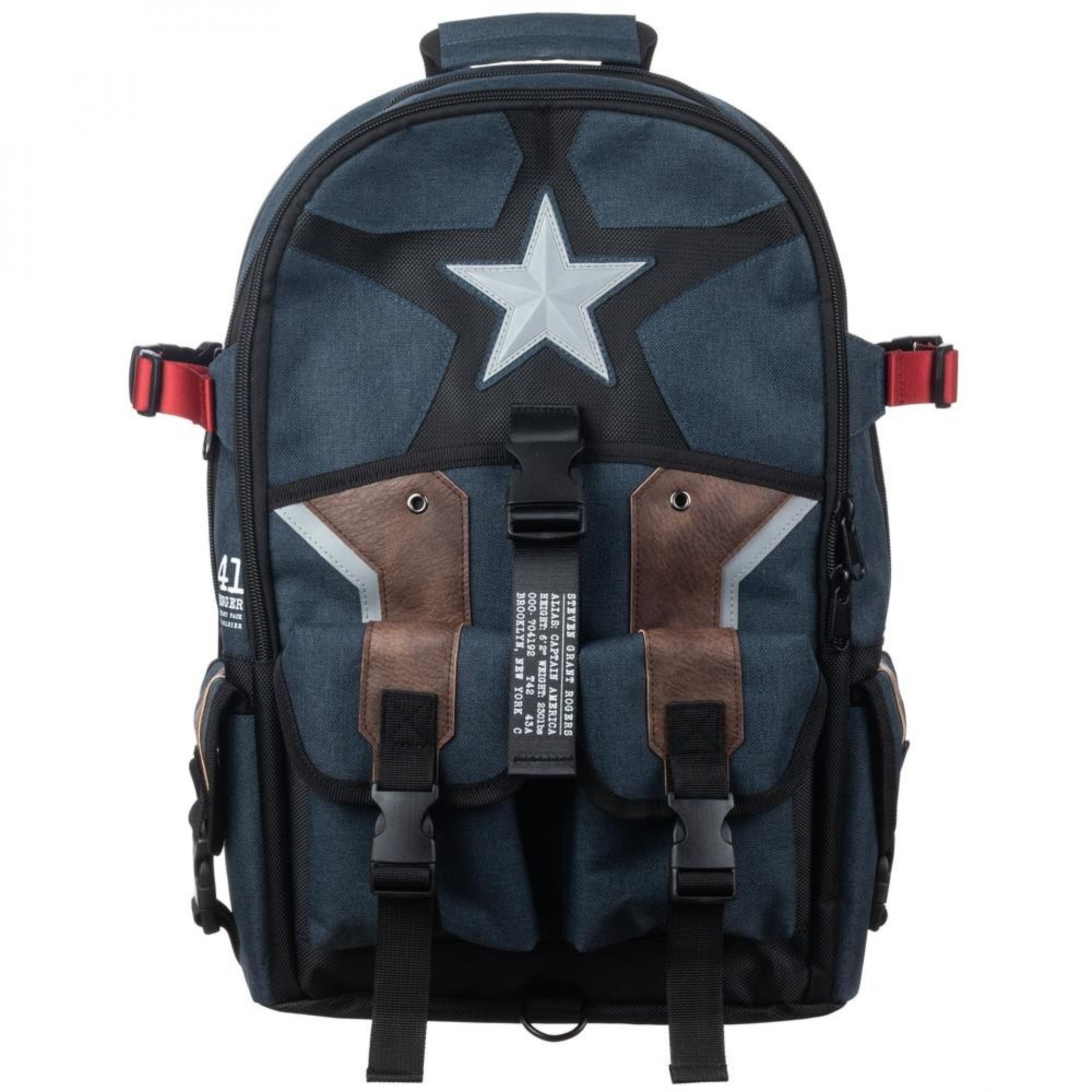 Captain America Utility Standard Issue Backpack, Blue