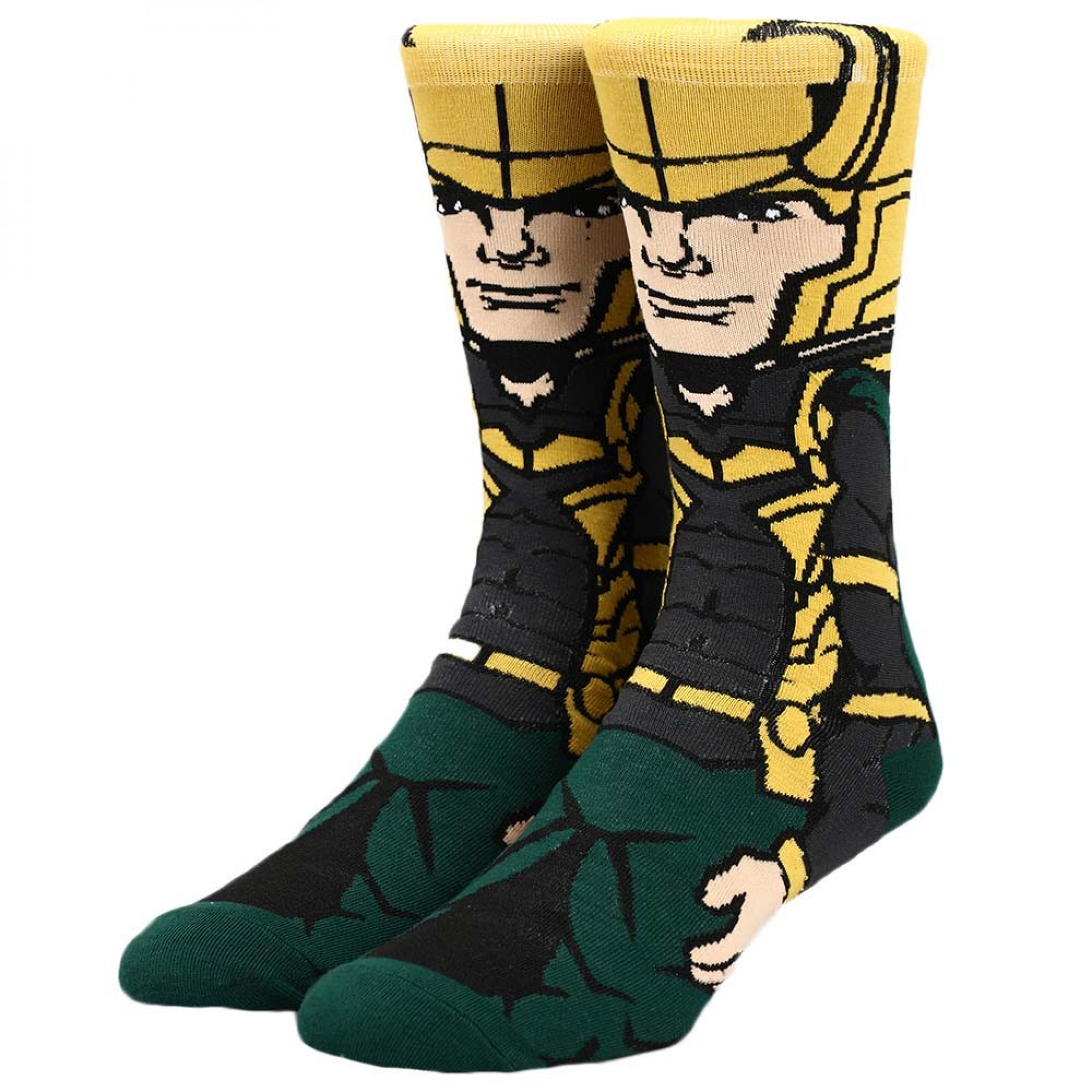 Marvel Loki 360 Character Socks, Multi-Color