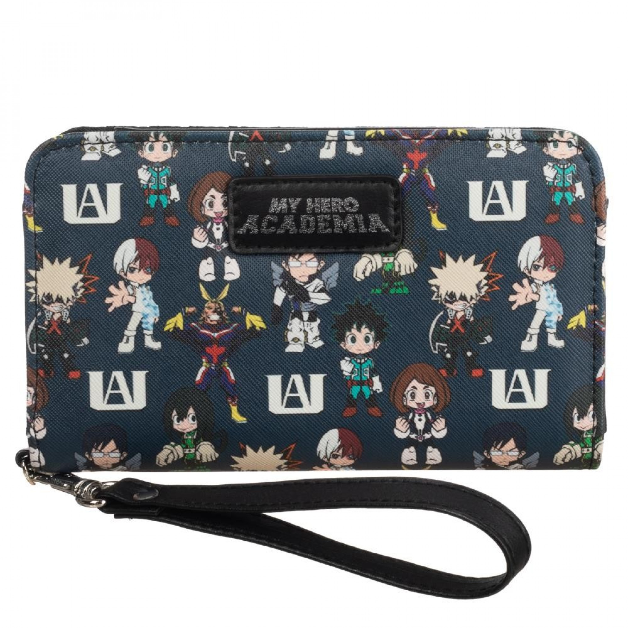 My Hero Academia Multi Character Tech Wallet, Blue