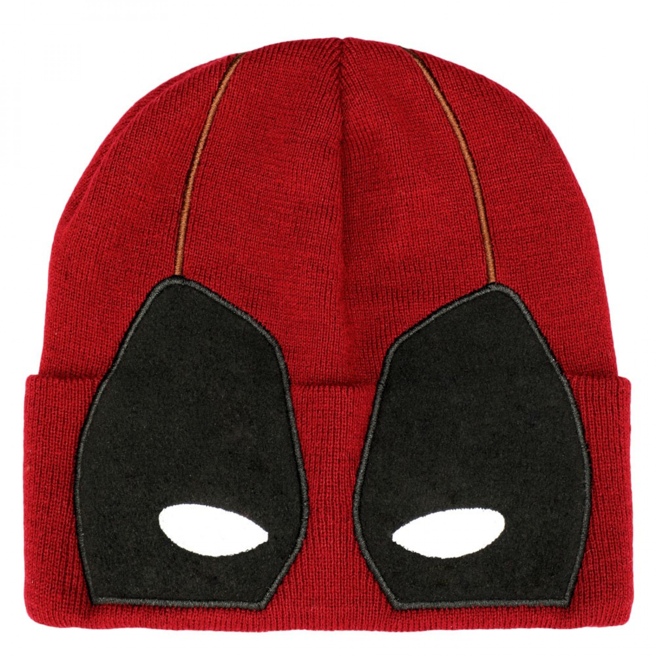 Deadpool Big Face LED Beanie, Red