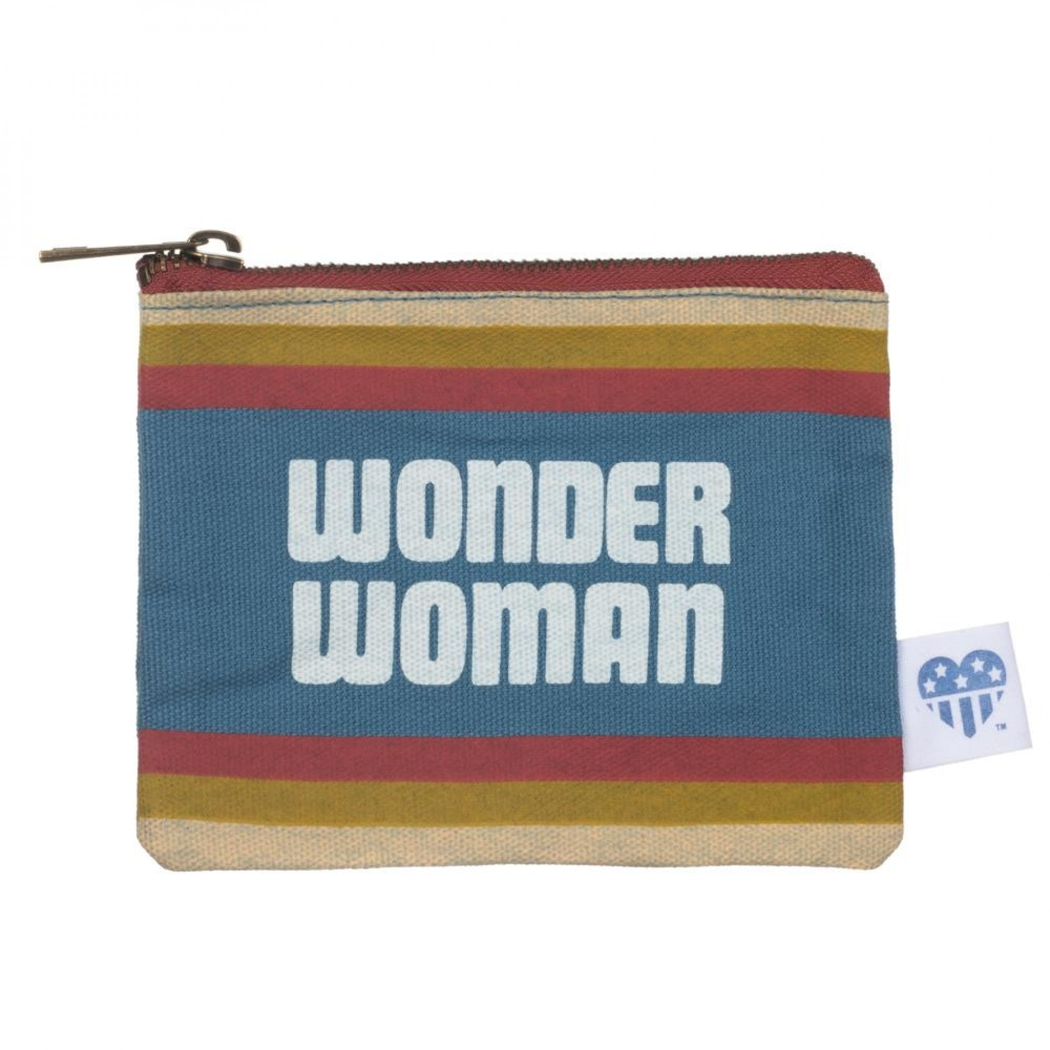 Wonder Woman Cosmetic Pouch Makeup Bag, Multi-Color