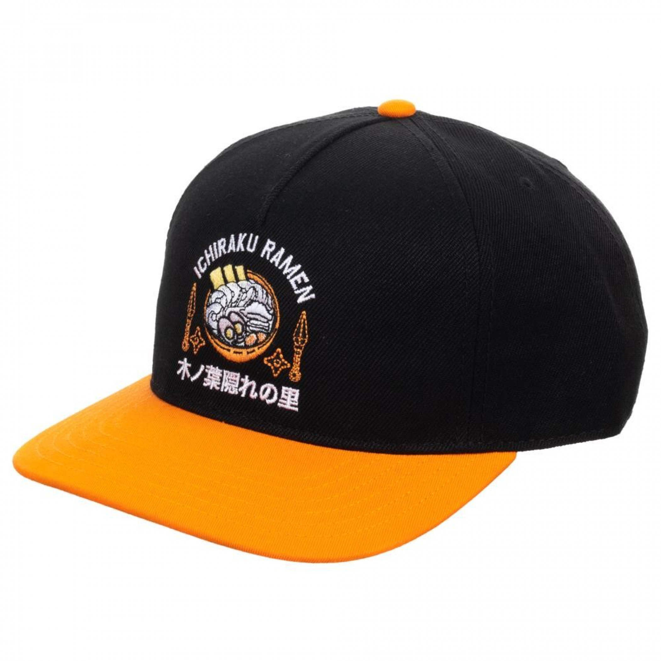 Naruto Ramen Slouch Adjustable Snapback Hat, Multi-Color